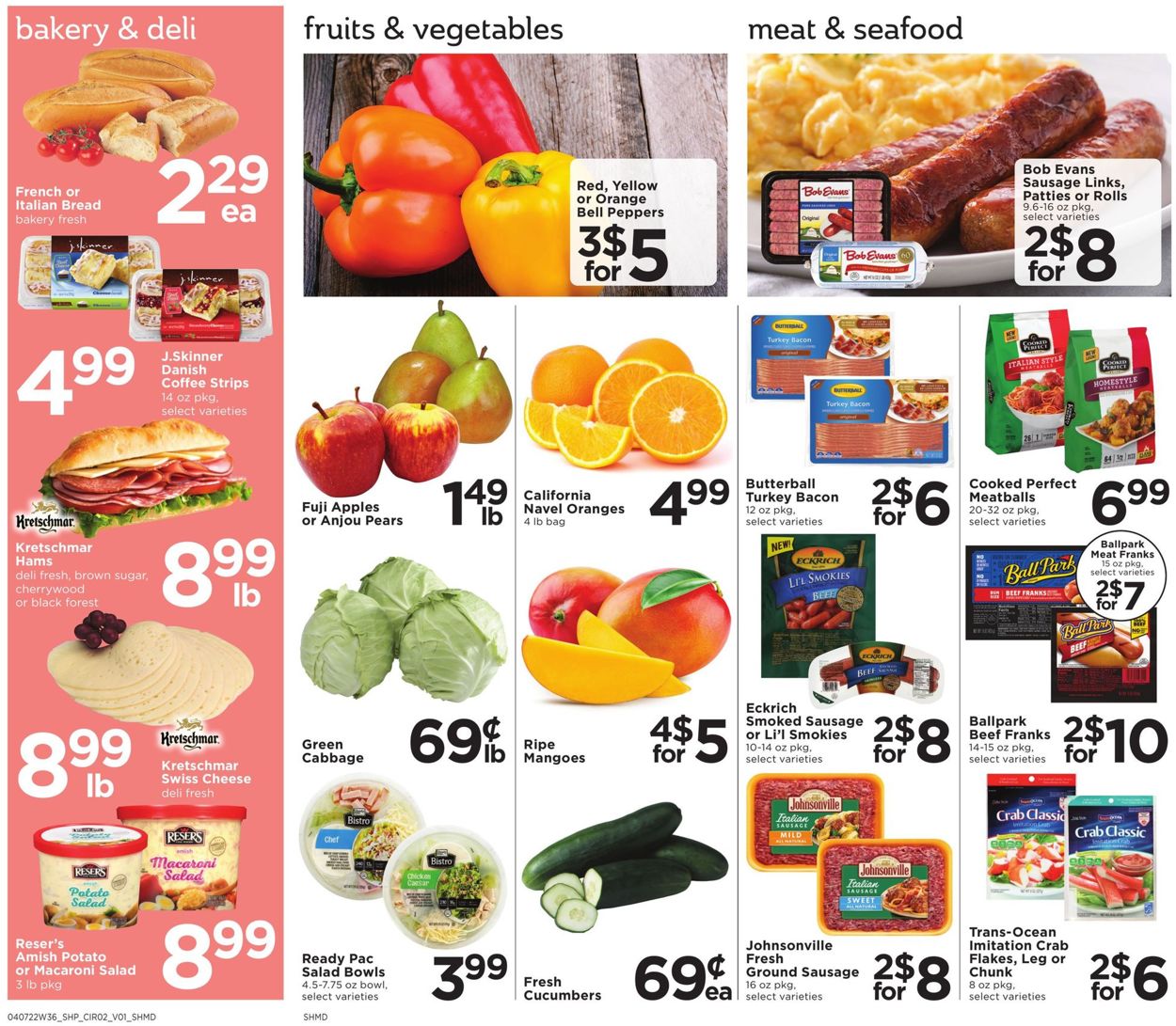 Shoppers Food & Pharmacy Ad from 04/07/2022