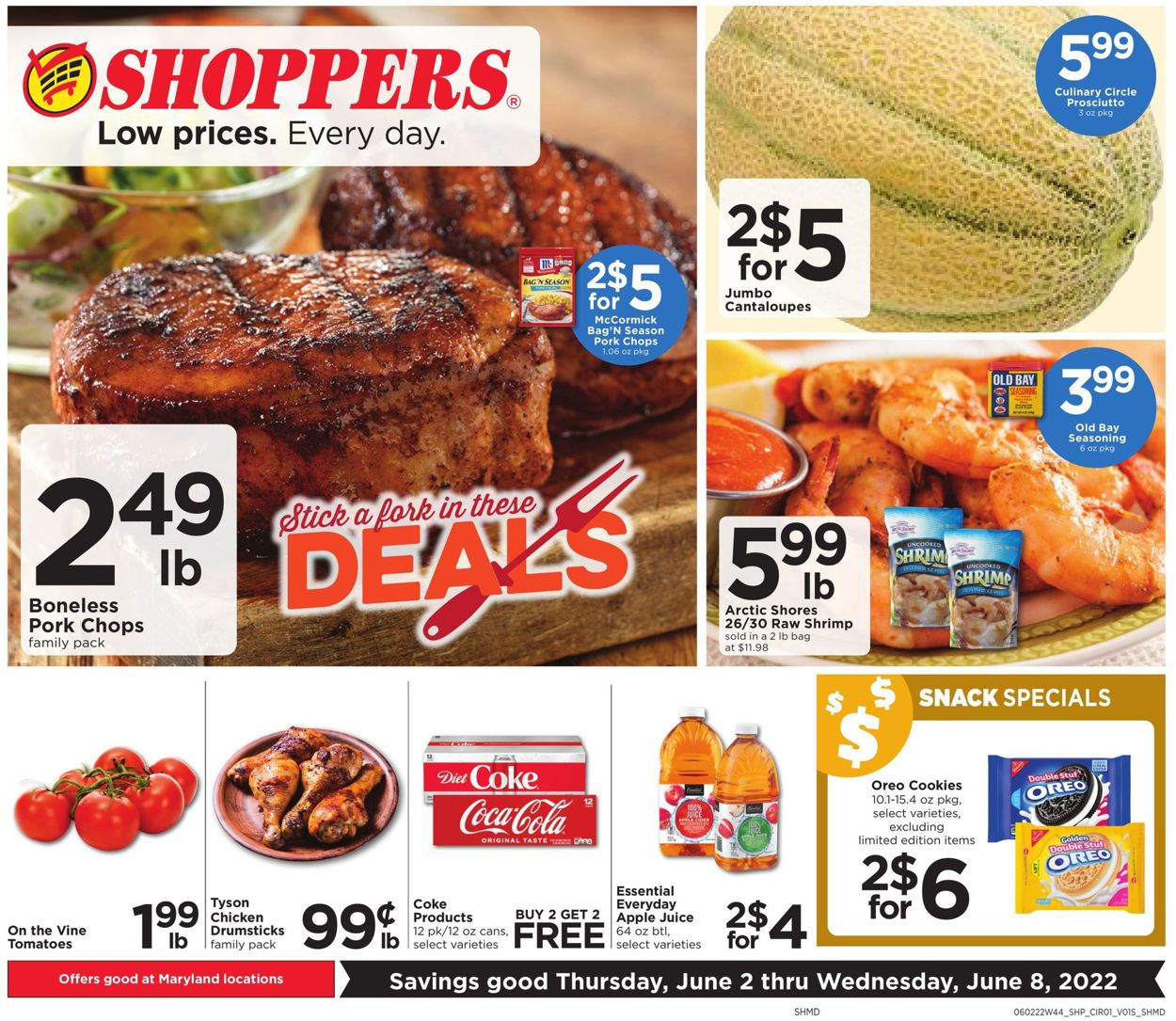 Shoppers Food & Pharmacy Ad from 06/02/2022