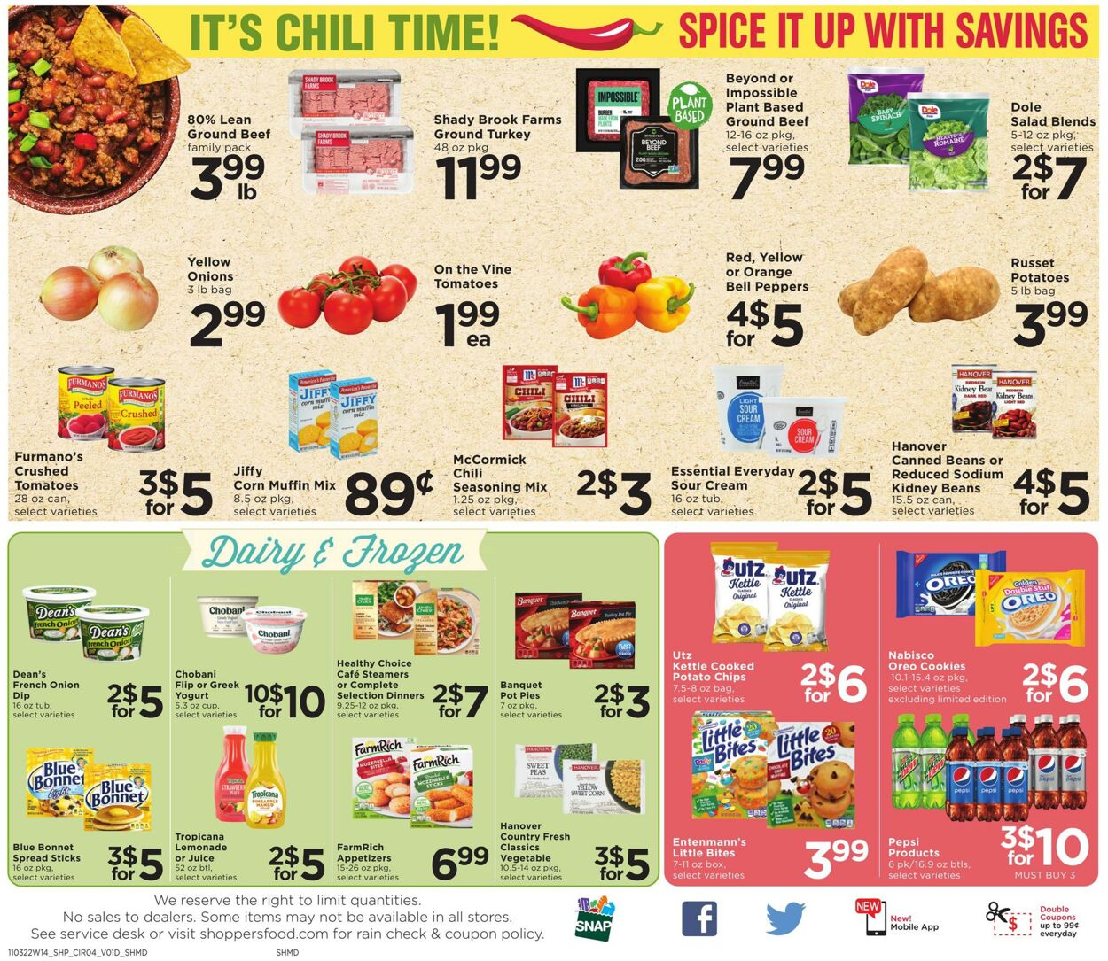 Shoppers Food & Pharmacy Ad from 11/03/2022