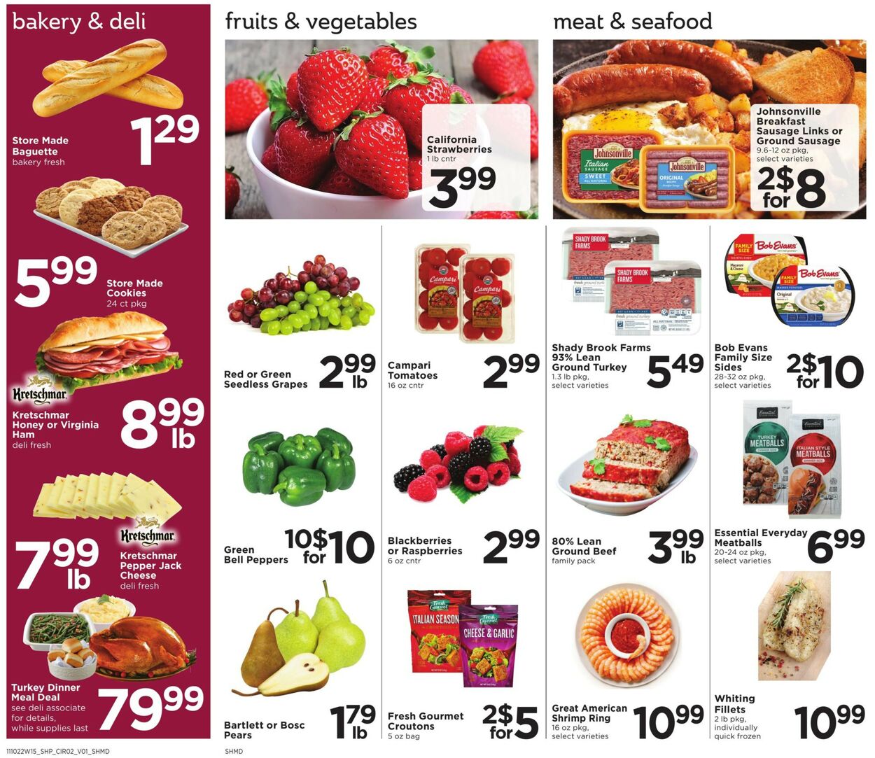 Shoppers Food & Pharmacy Ad from 11/10/2022