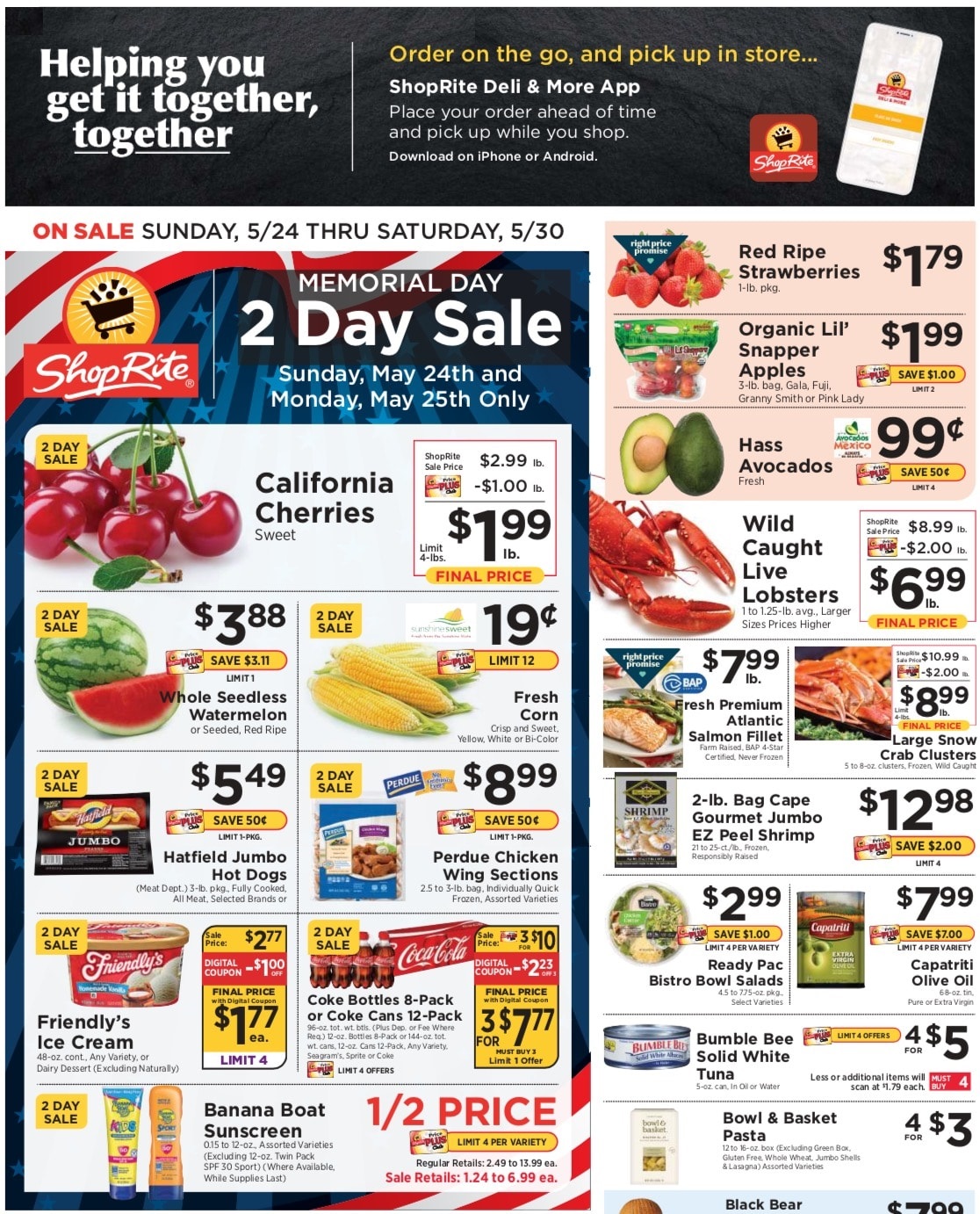 ShopRite Ad from 05/25/2020