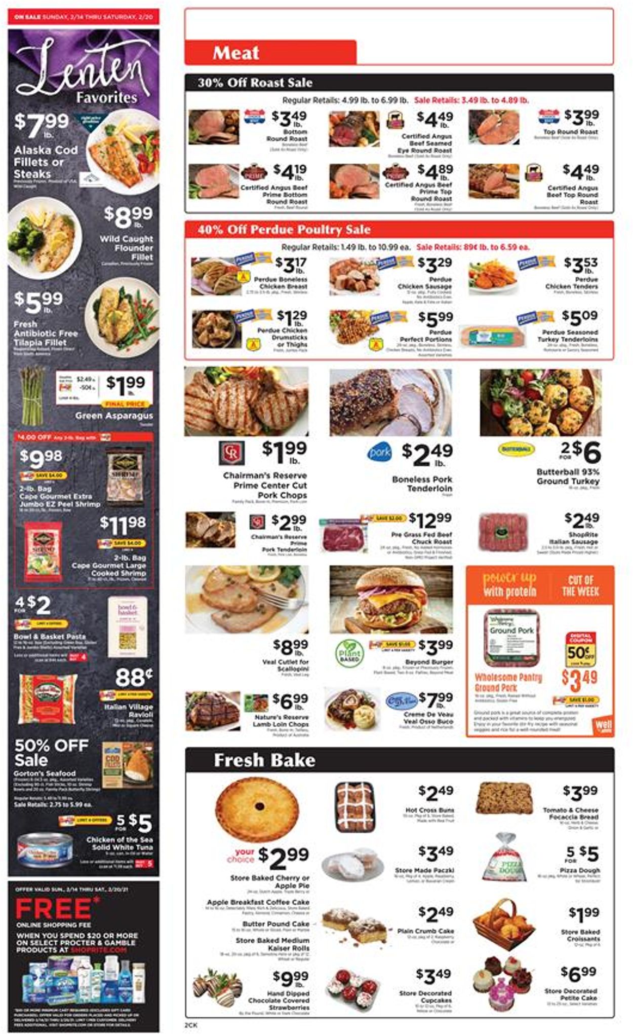 ShopRite Ad from 02/14/2021