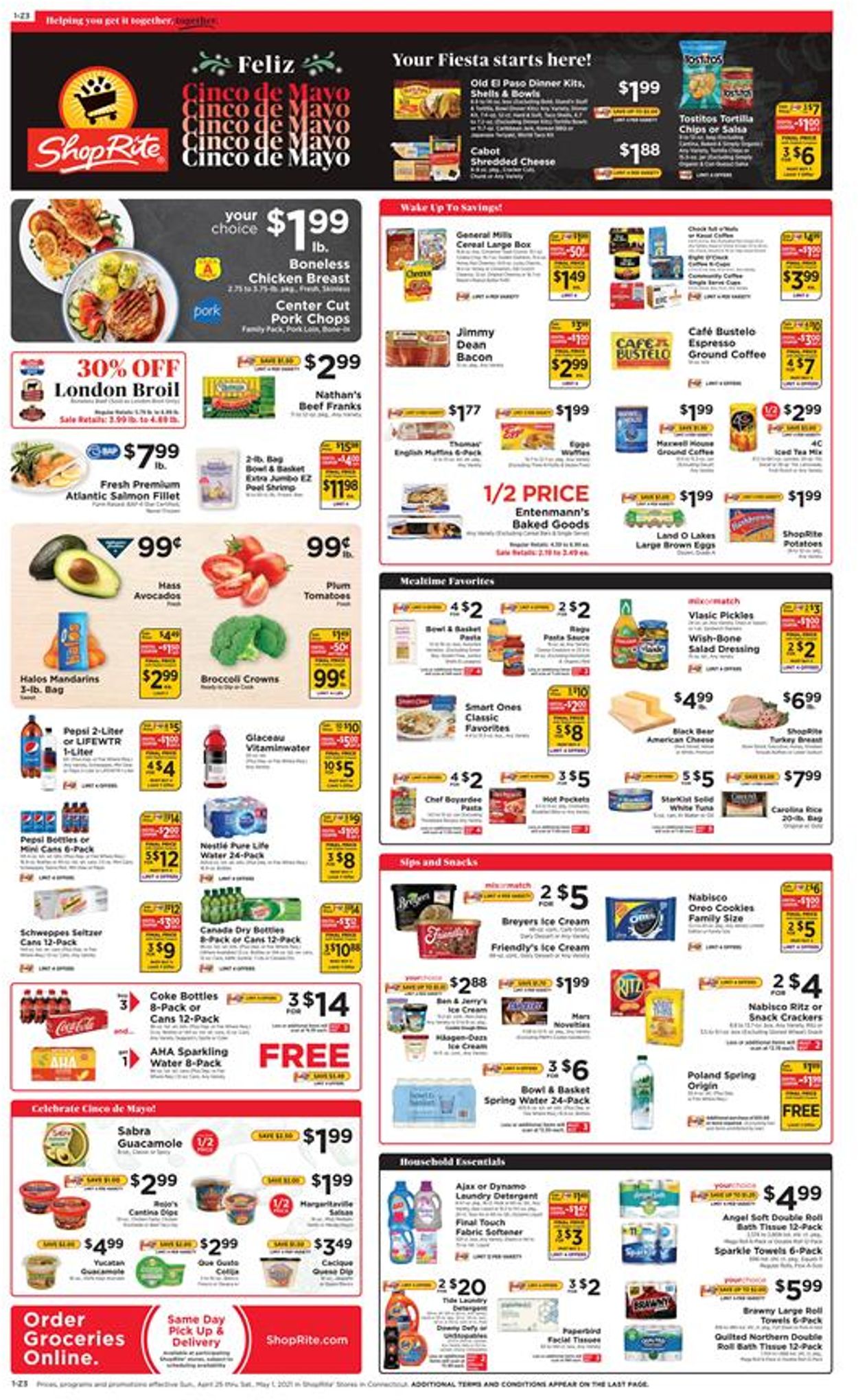 ShopRite Ad from 04/25/2021