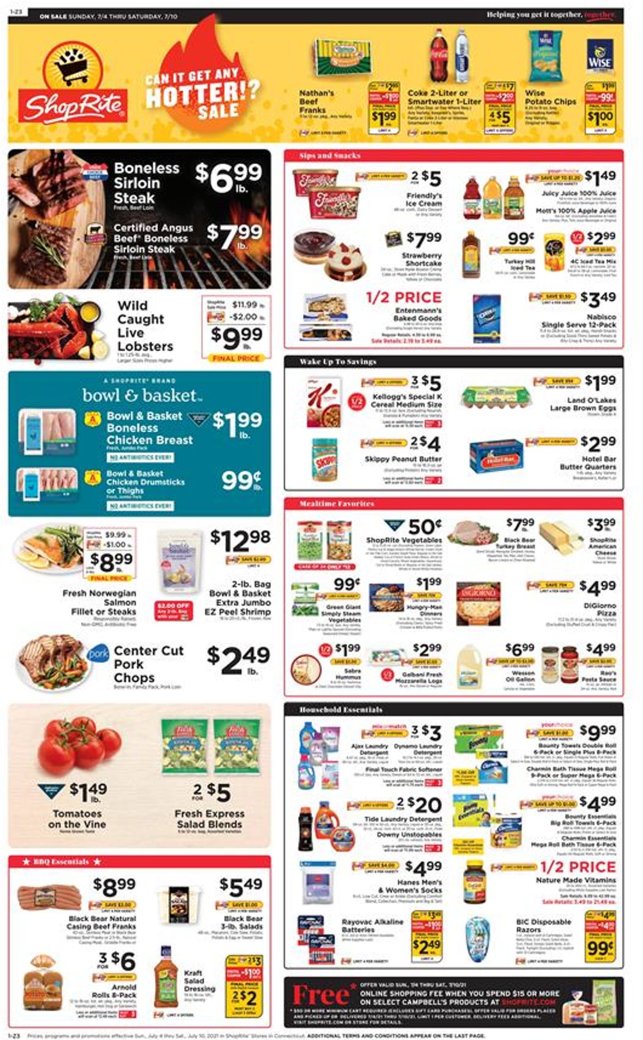 ShopRite Ad from 07/04/2021