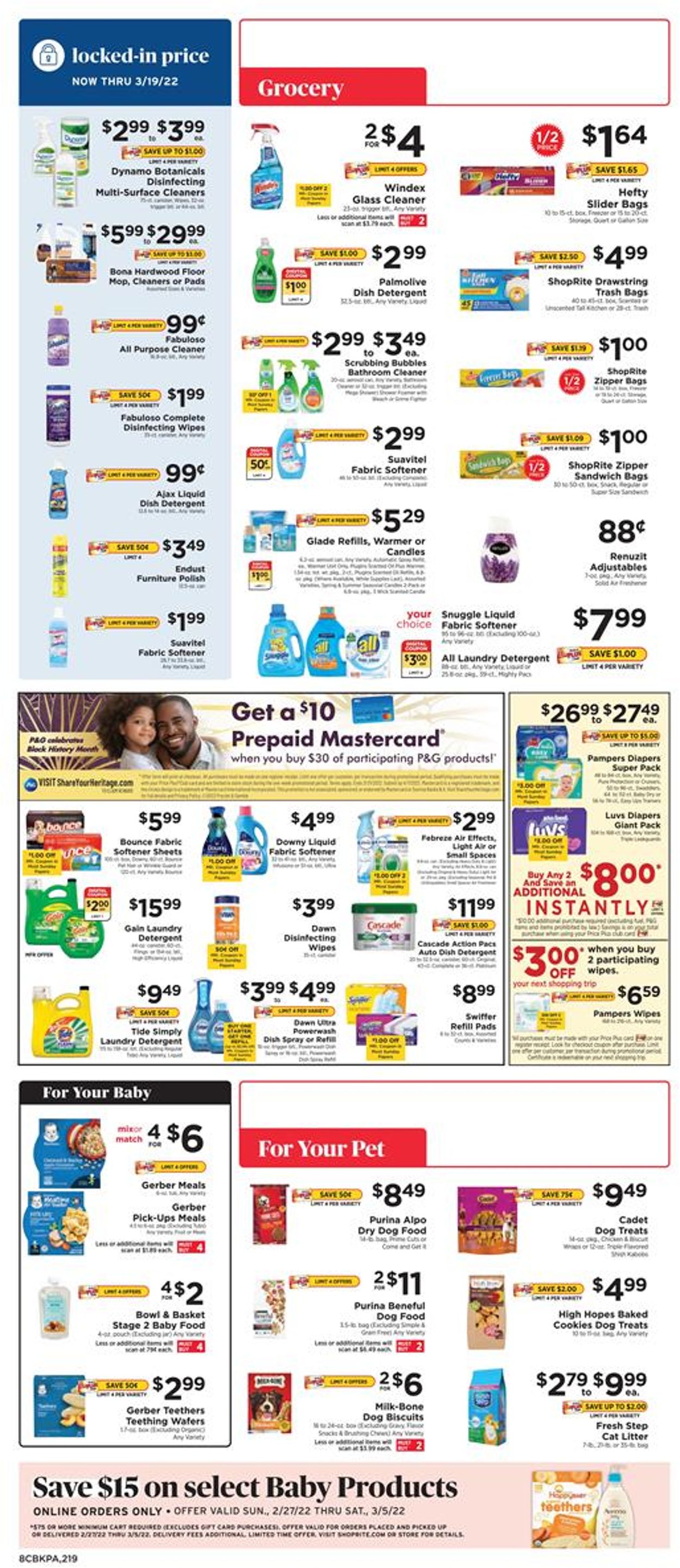 ShopRite Ad from 02/27/2022