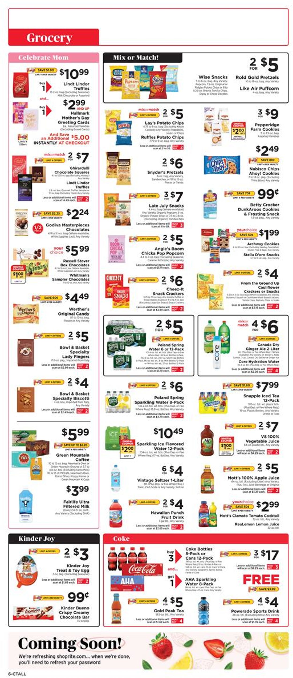 ShopRite Ad from 05/01/2022