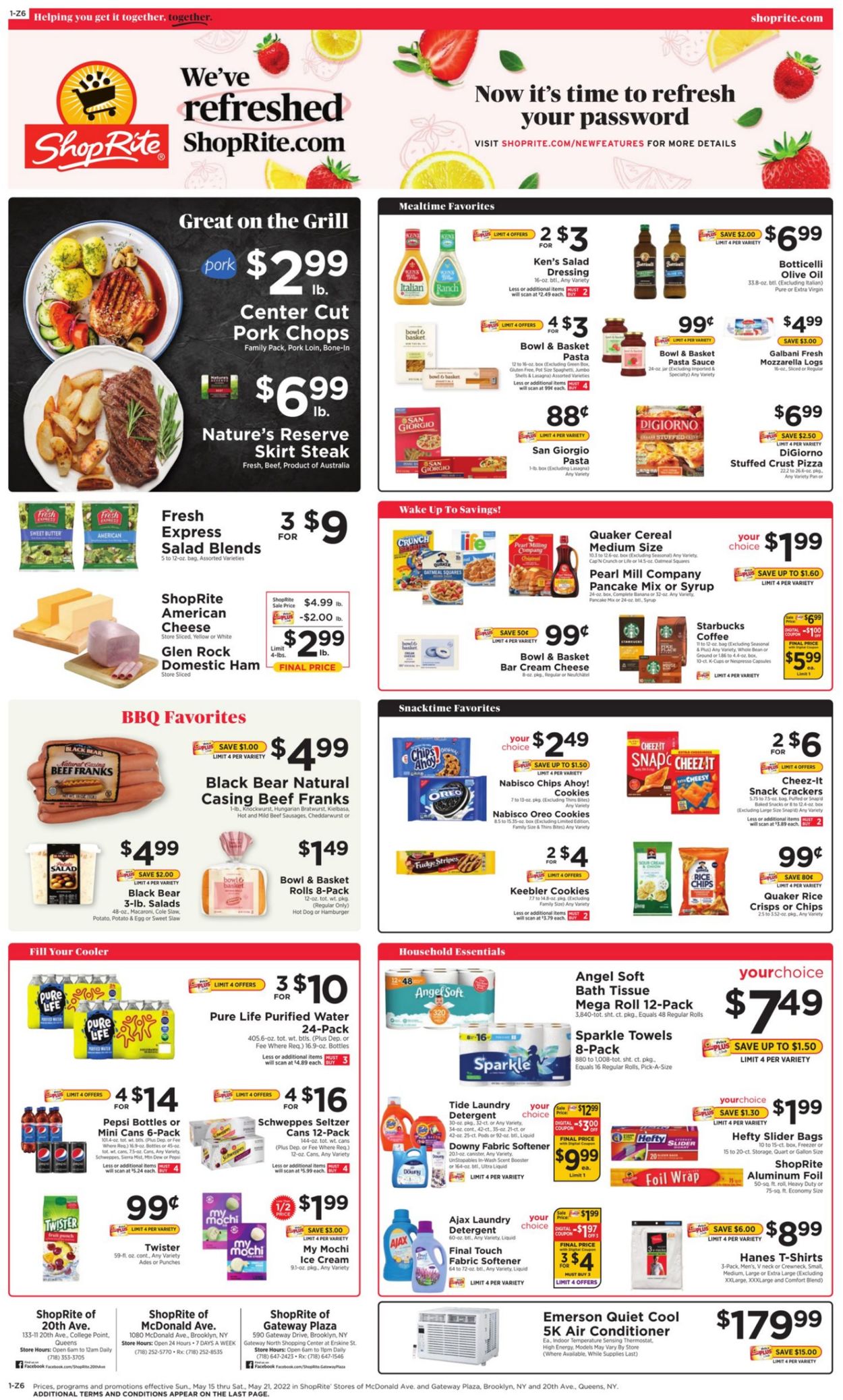 ShopRite Ad from 05/15/2022