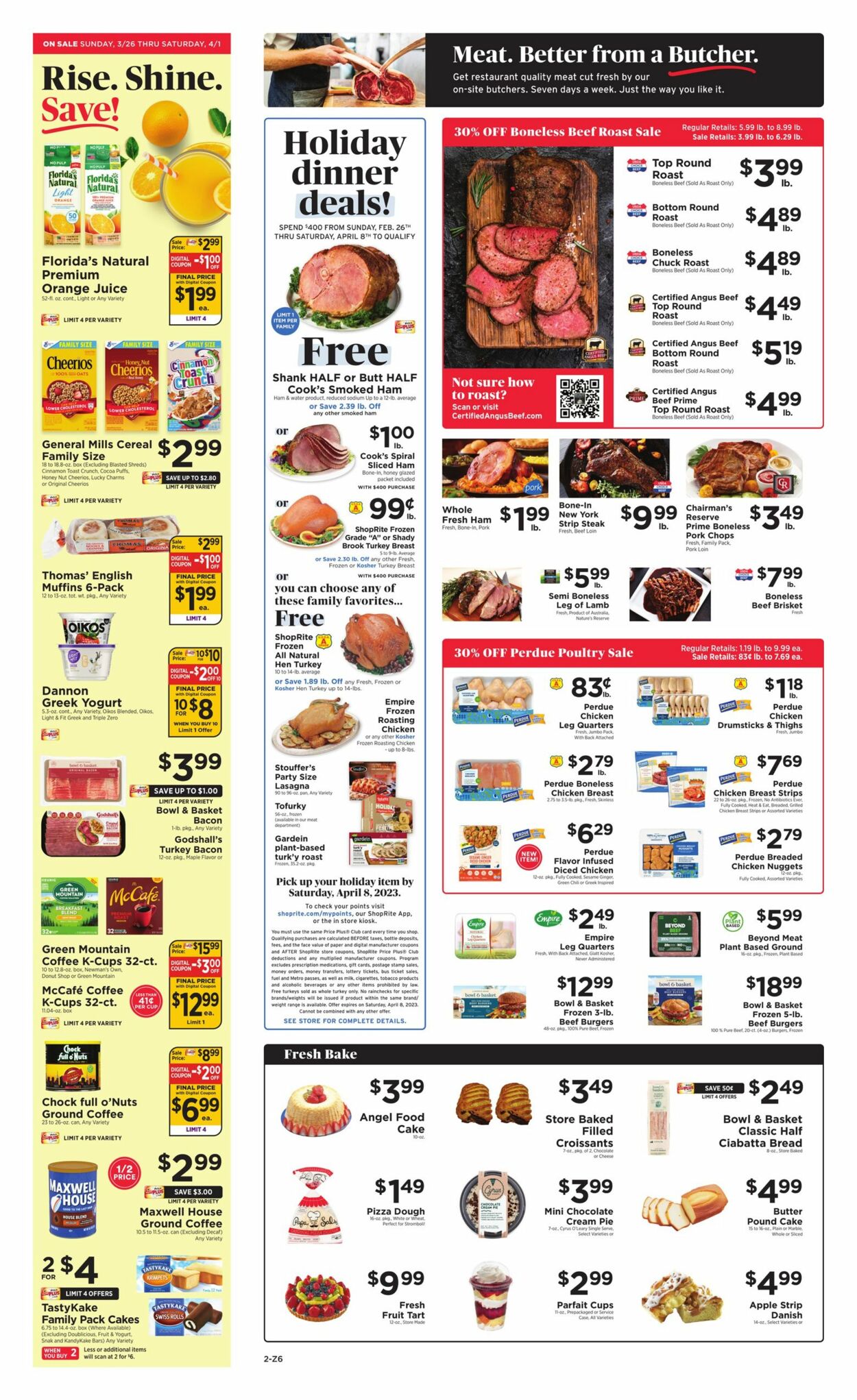 ShopRite Ad from 03/26/2023