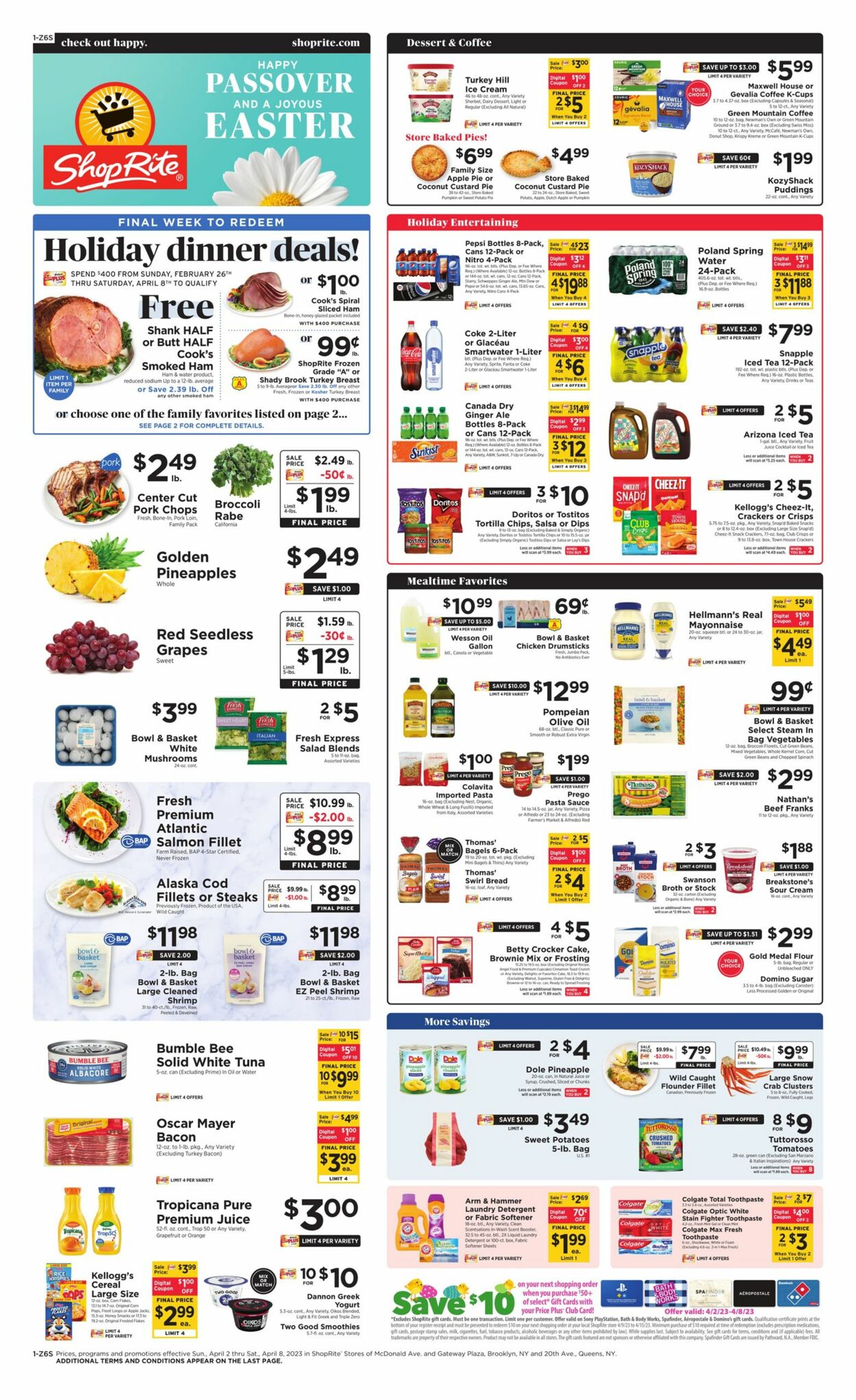 ShopRite Ad from 04/02/2023