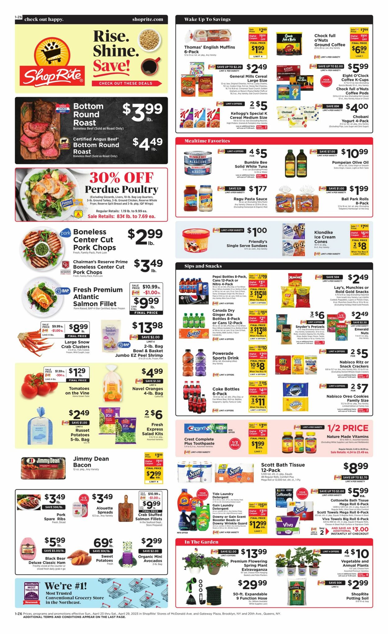 ShopRite Ad from 04/23/2023