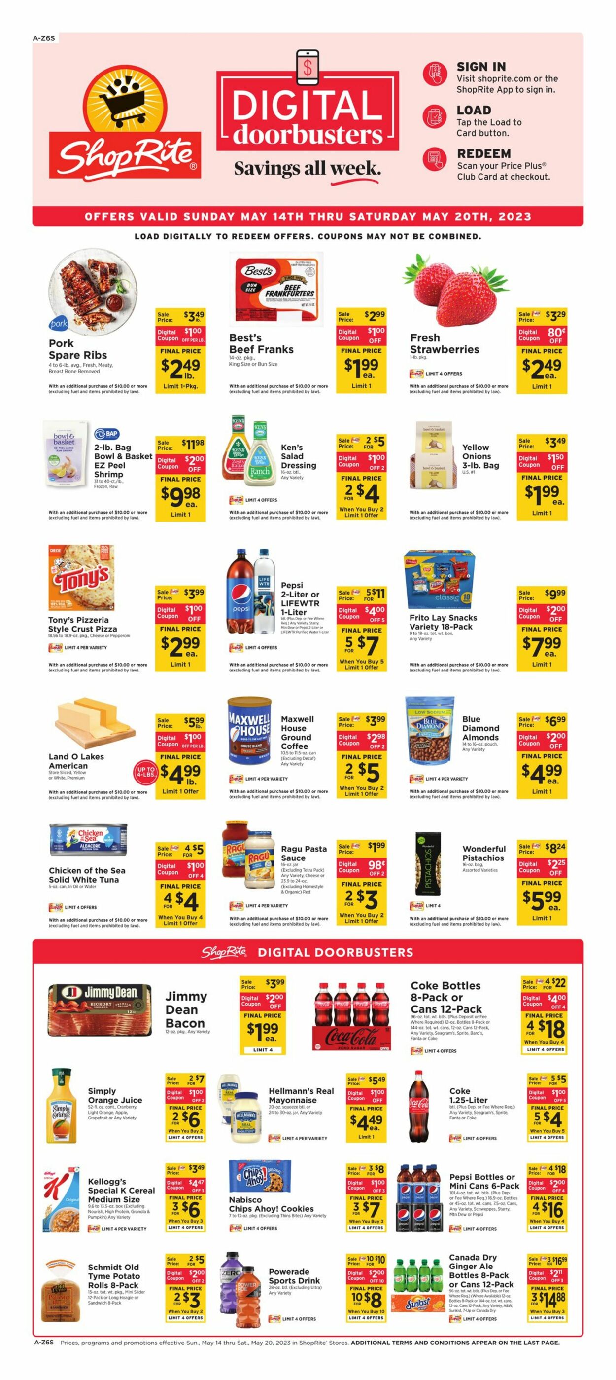 ShopRite Ad from 05/14/2023