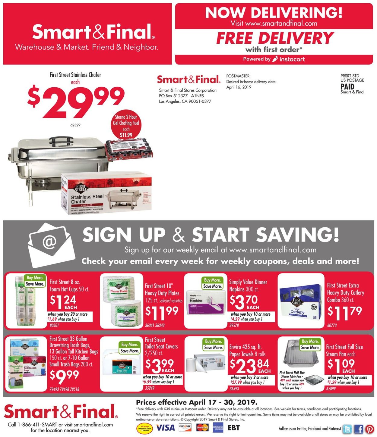 Smart and Final Ad from 04/17/2019