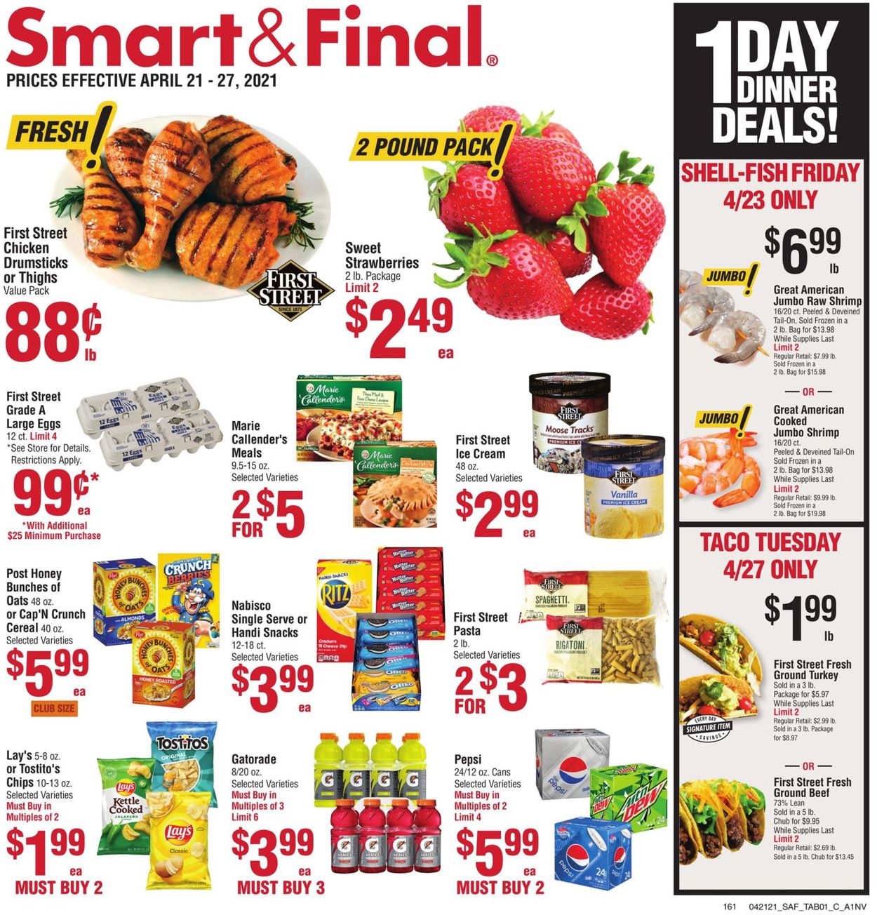 Smart and Final Ad from 04/21/2021