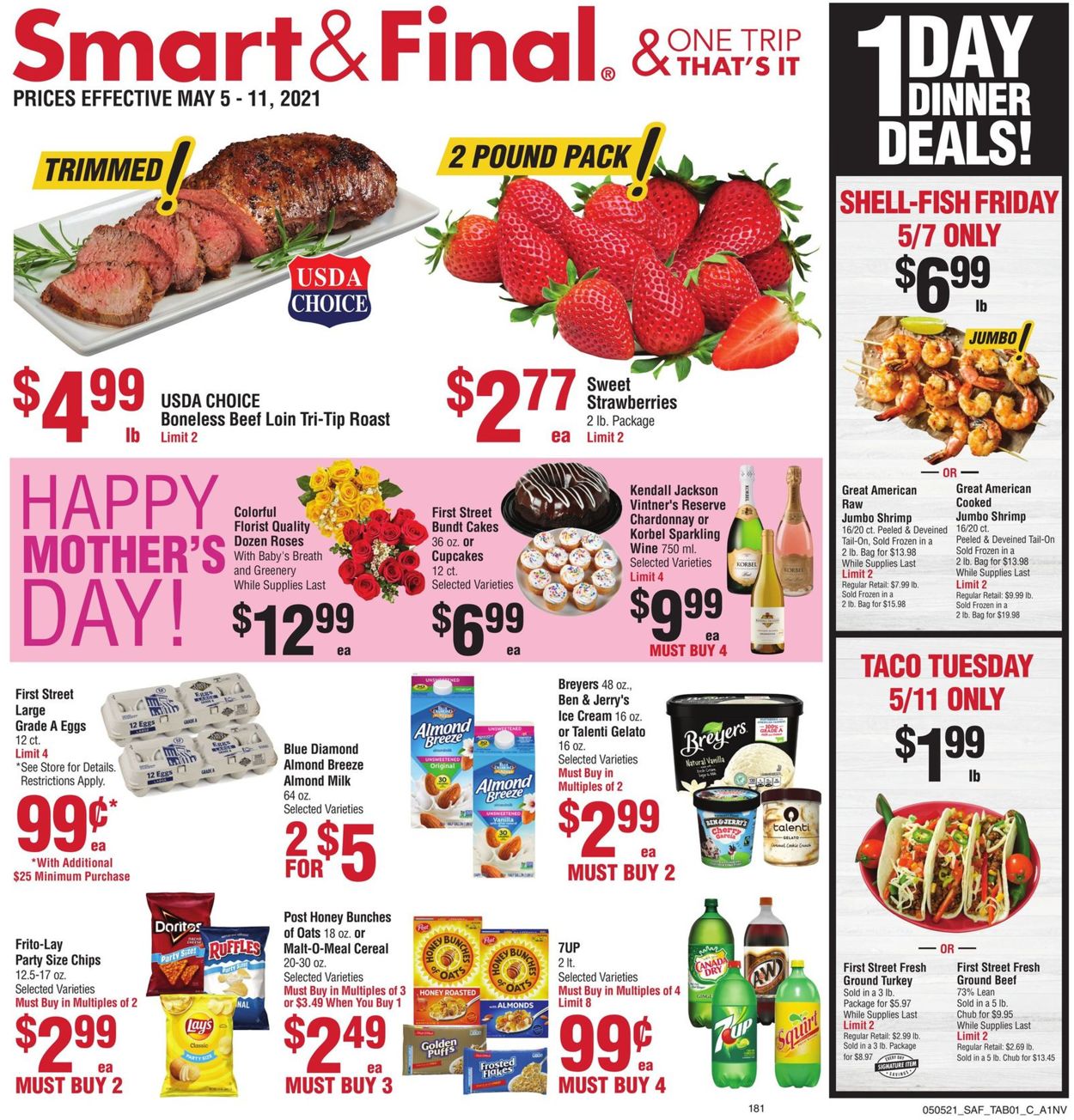 Smart and Final Ad from 05/05/2021
