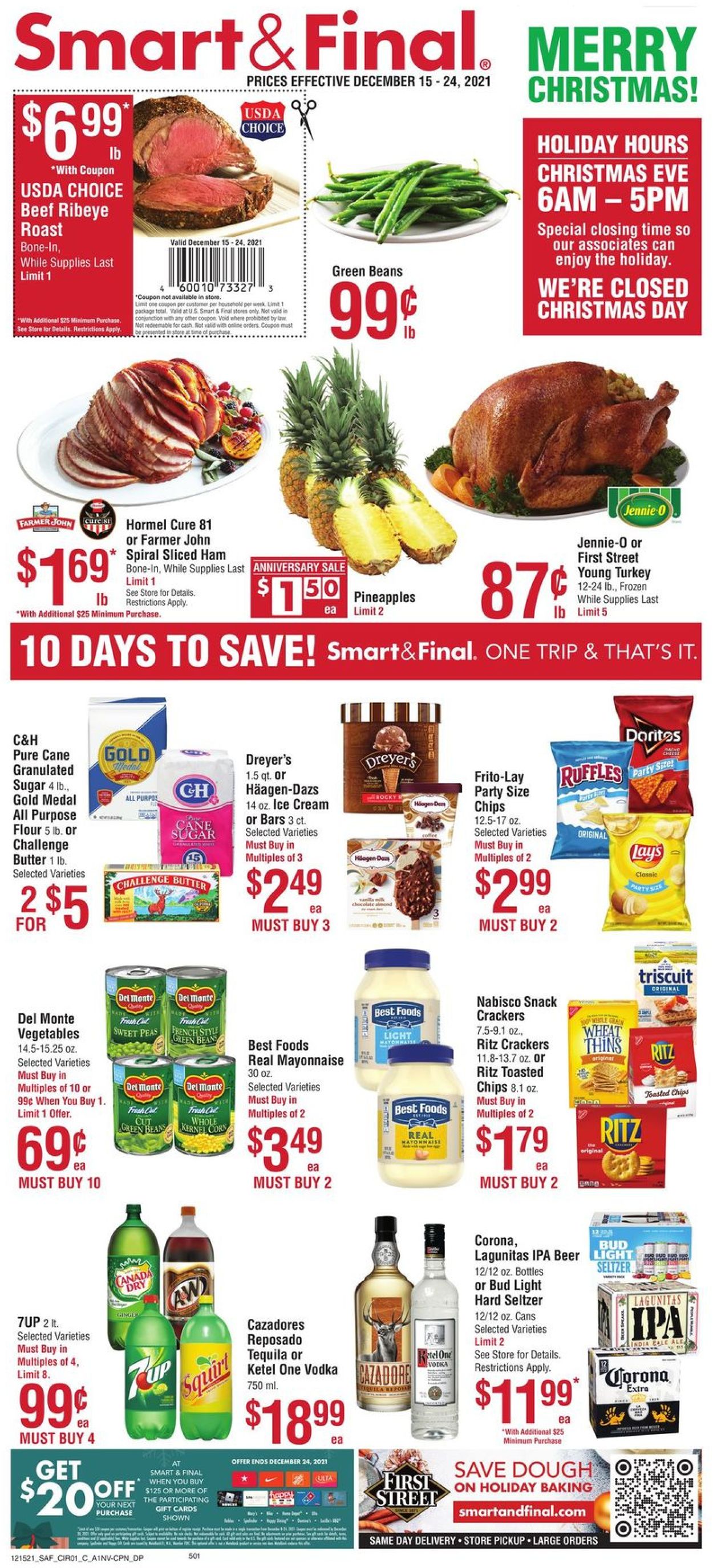Smart and Final Ad from 12/15/2021