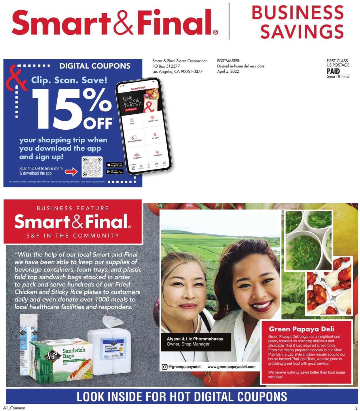 Smart and Final Ad from 04/06/2022
