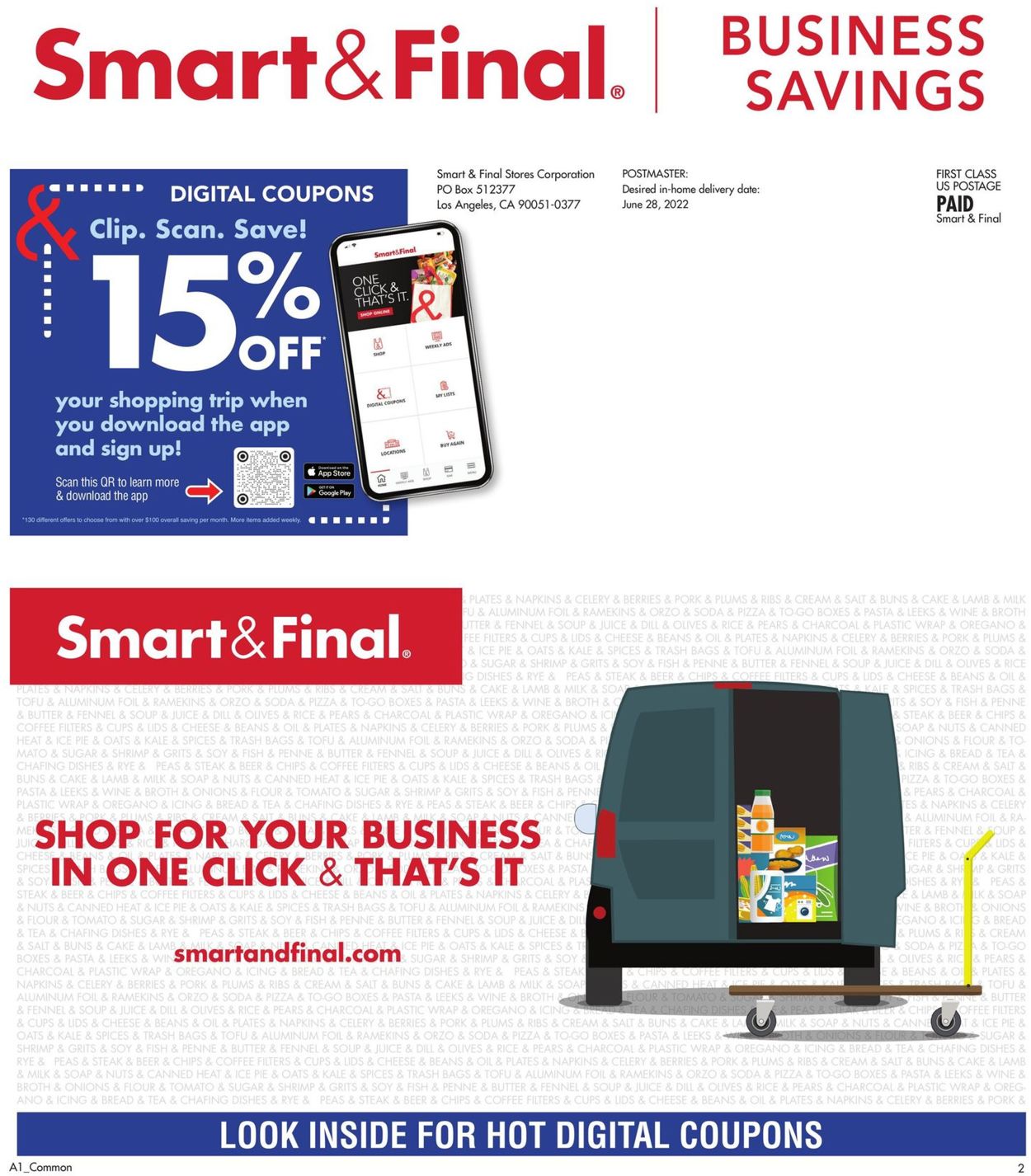 Smart and Final Ad from 06/29/2022