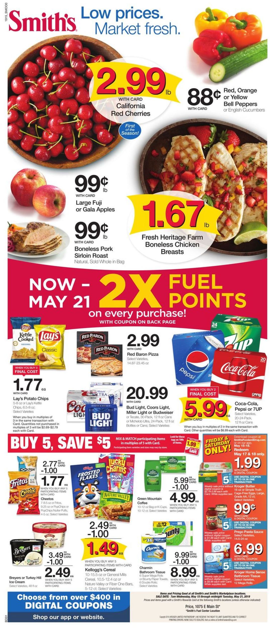 Smith's Ad from 05/15/2019