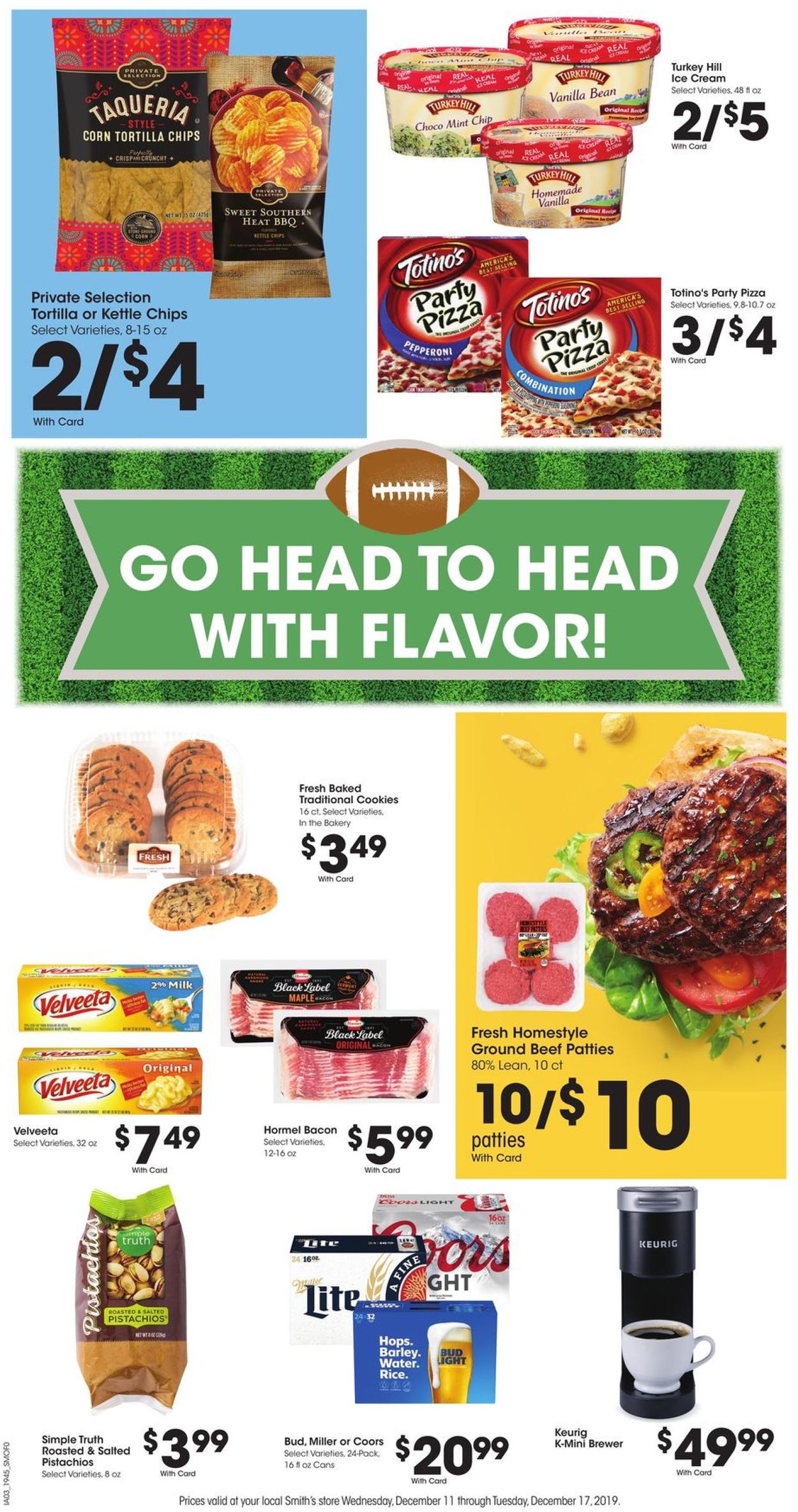 Smith's Ad from 12/11/2019