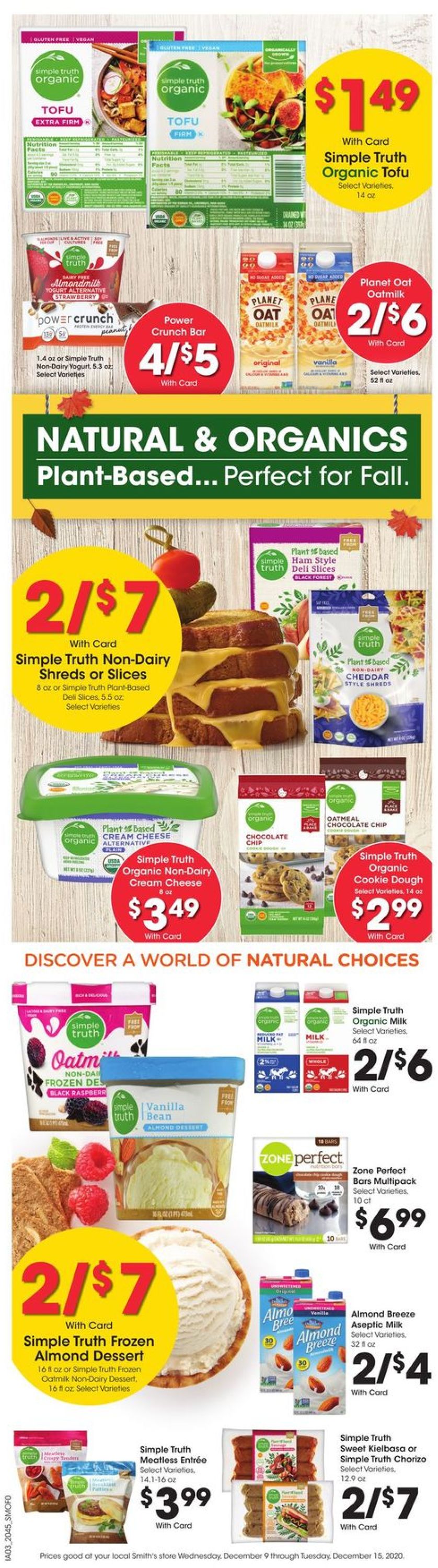 Smith's Ad from 12/09/2020