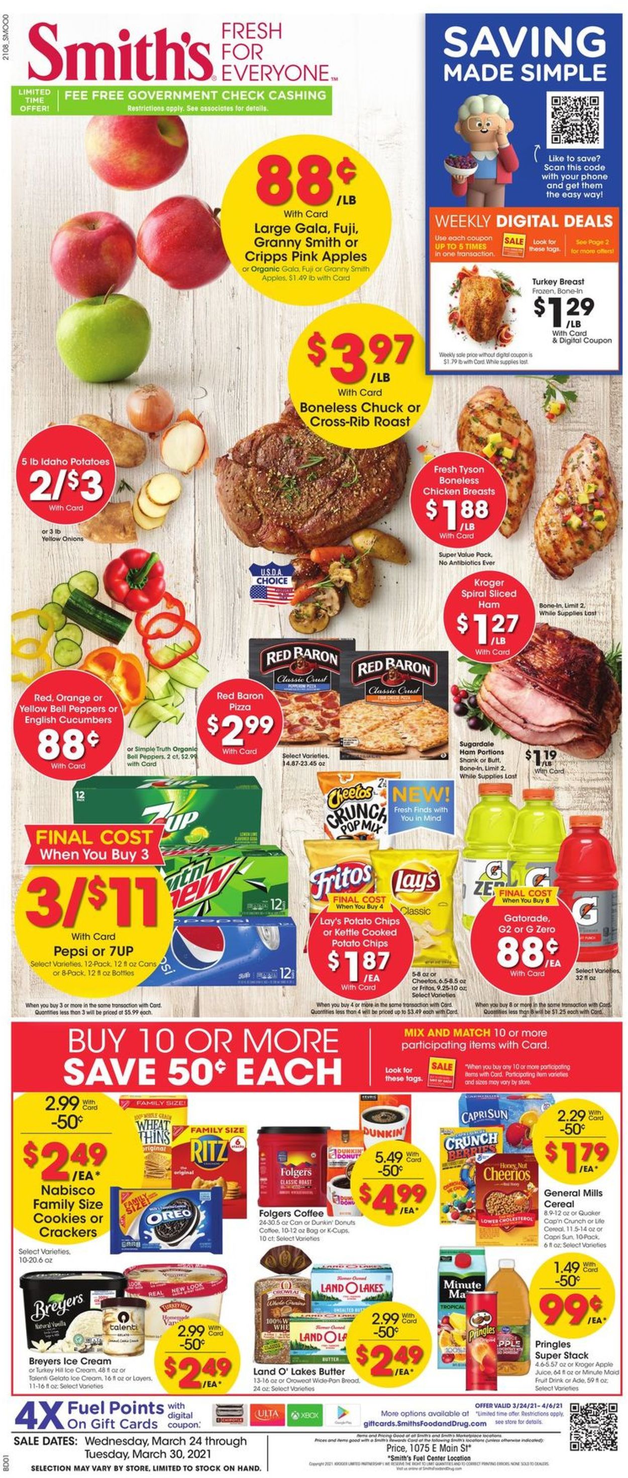 Smith's Ad from 03/24/2021