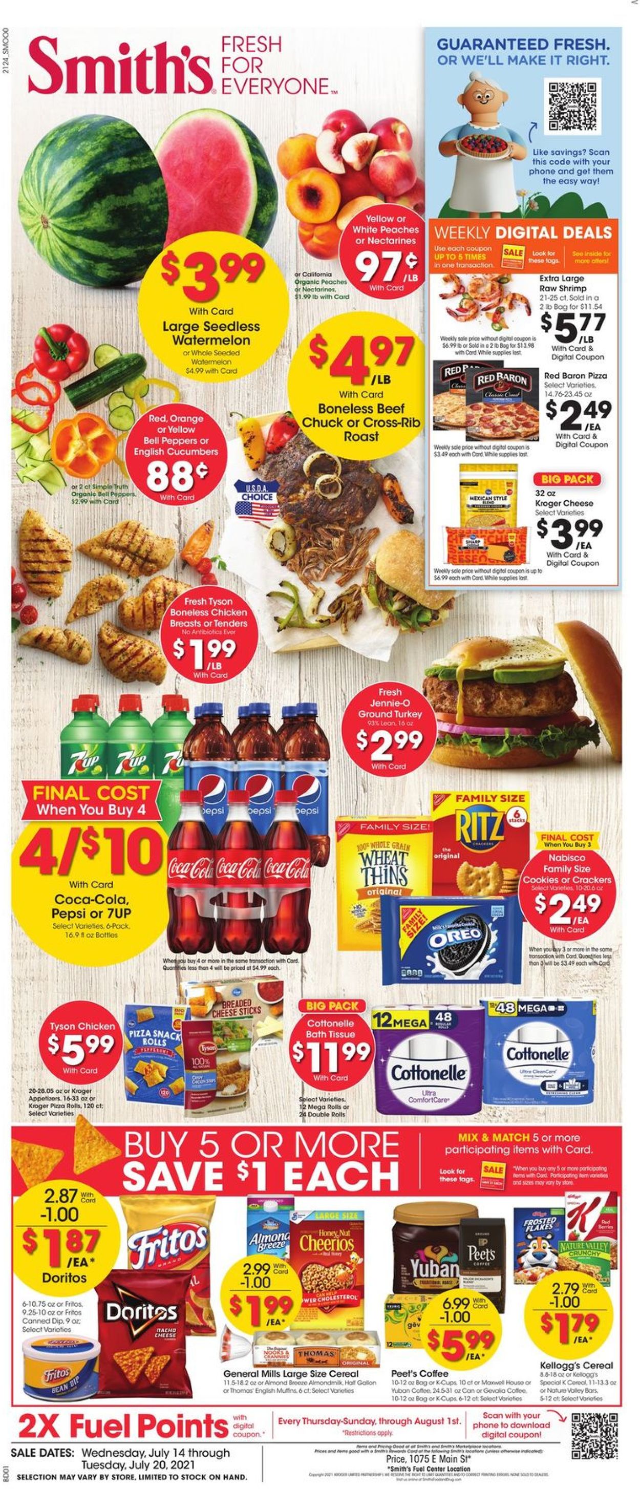 Smith's Ad from 07/14/2021