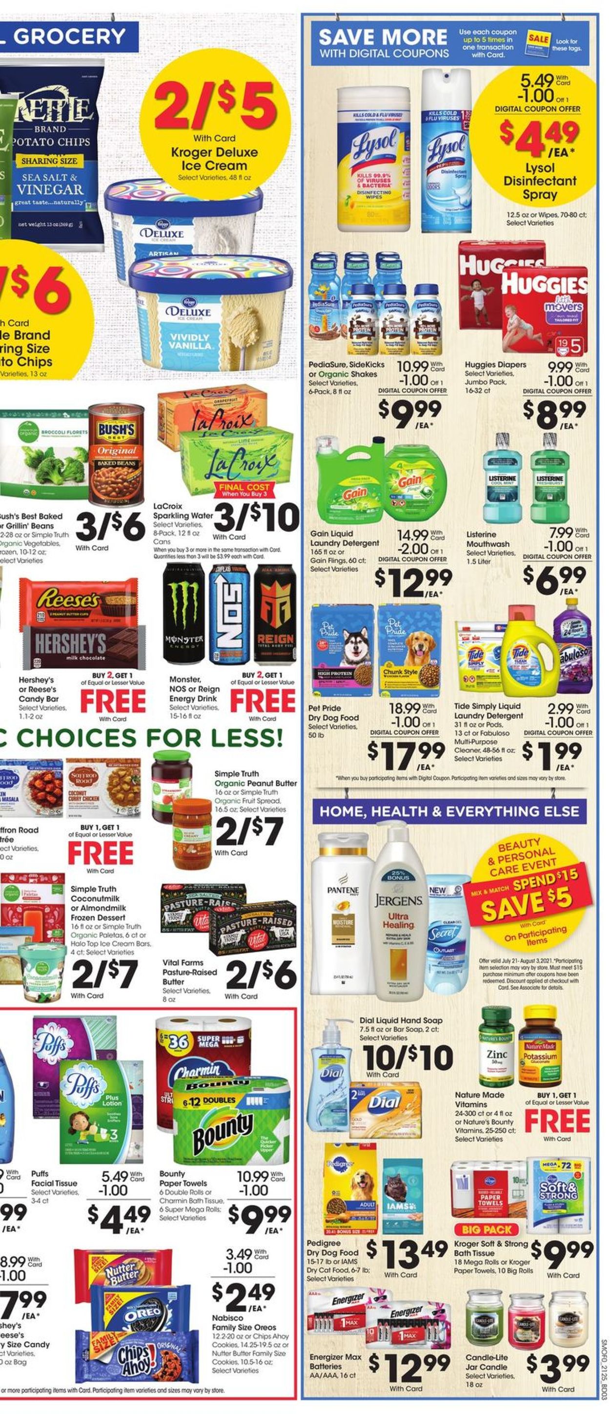 Smith's Ad from 07/21/2021