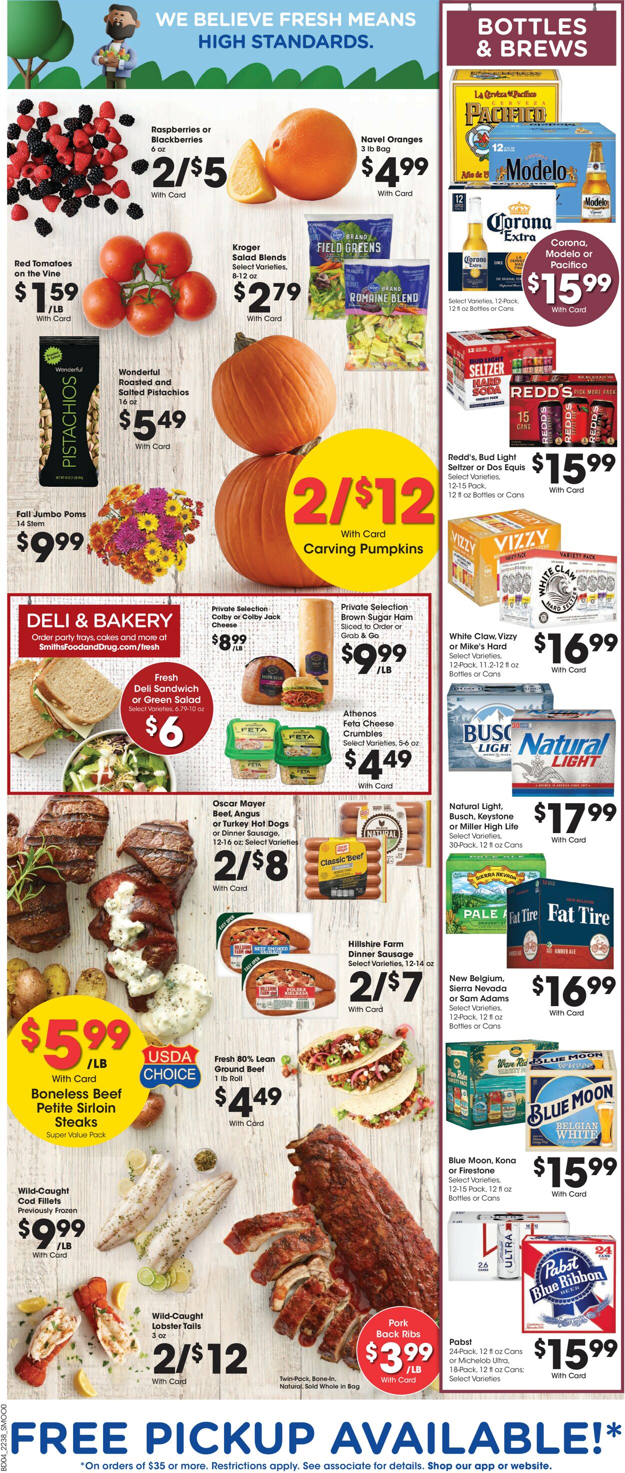 Smith's Ad from 10/19/2022