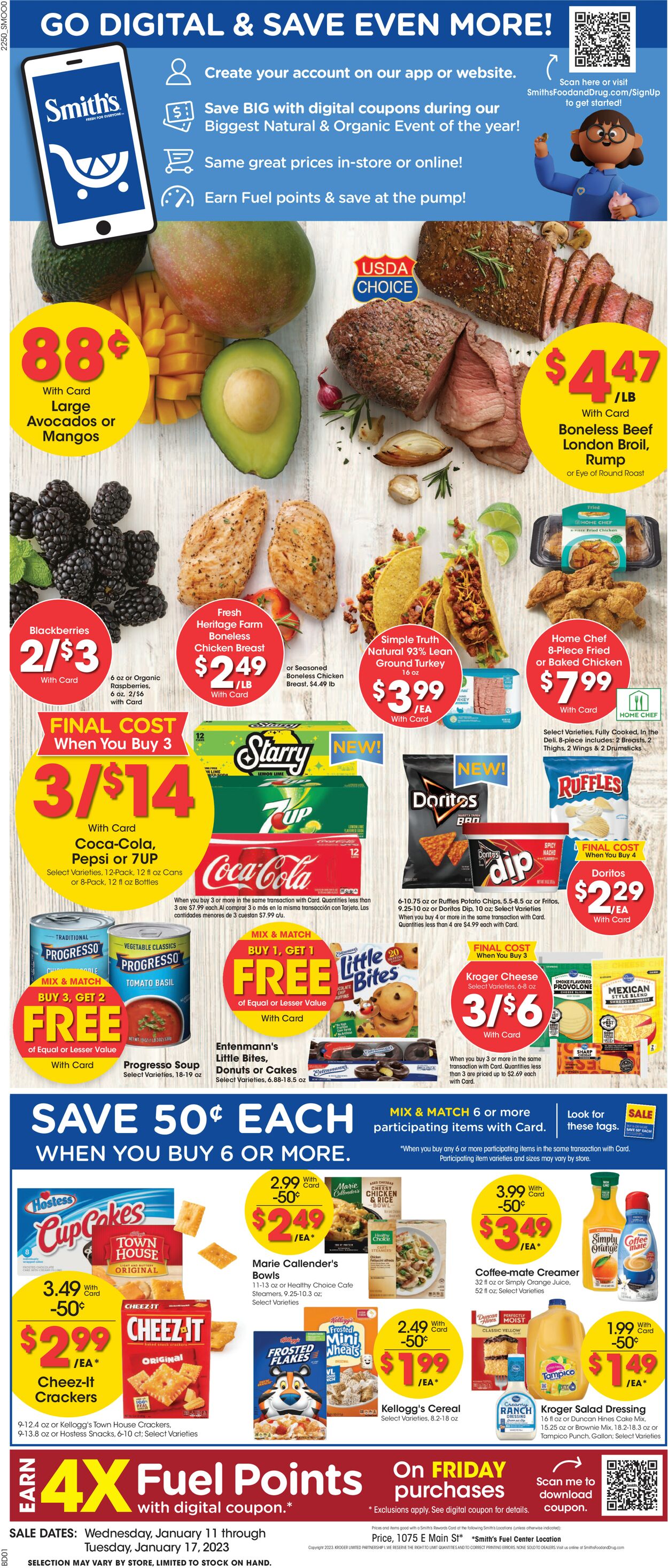 Smith's Ad from 01/11/2023