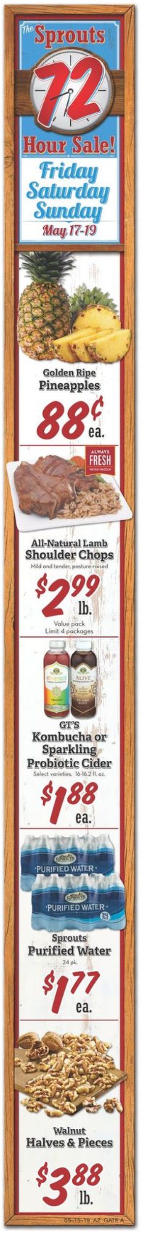 Sprouts Ad from 05/15/2019