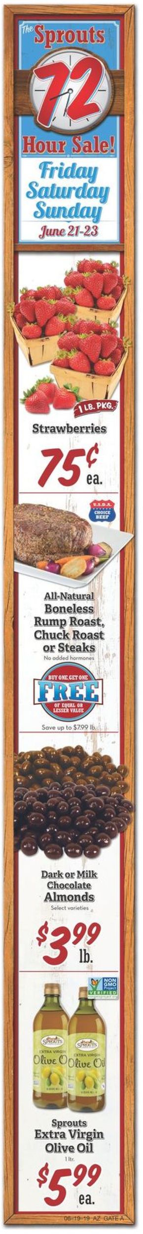 Sprouts Ad from 06/19/2019