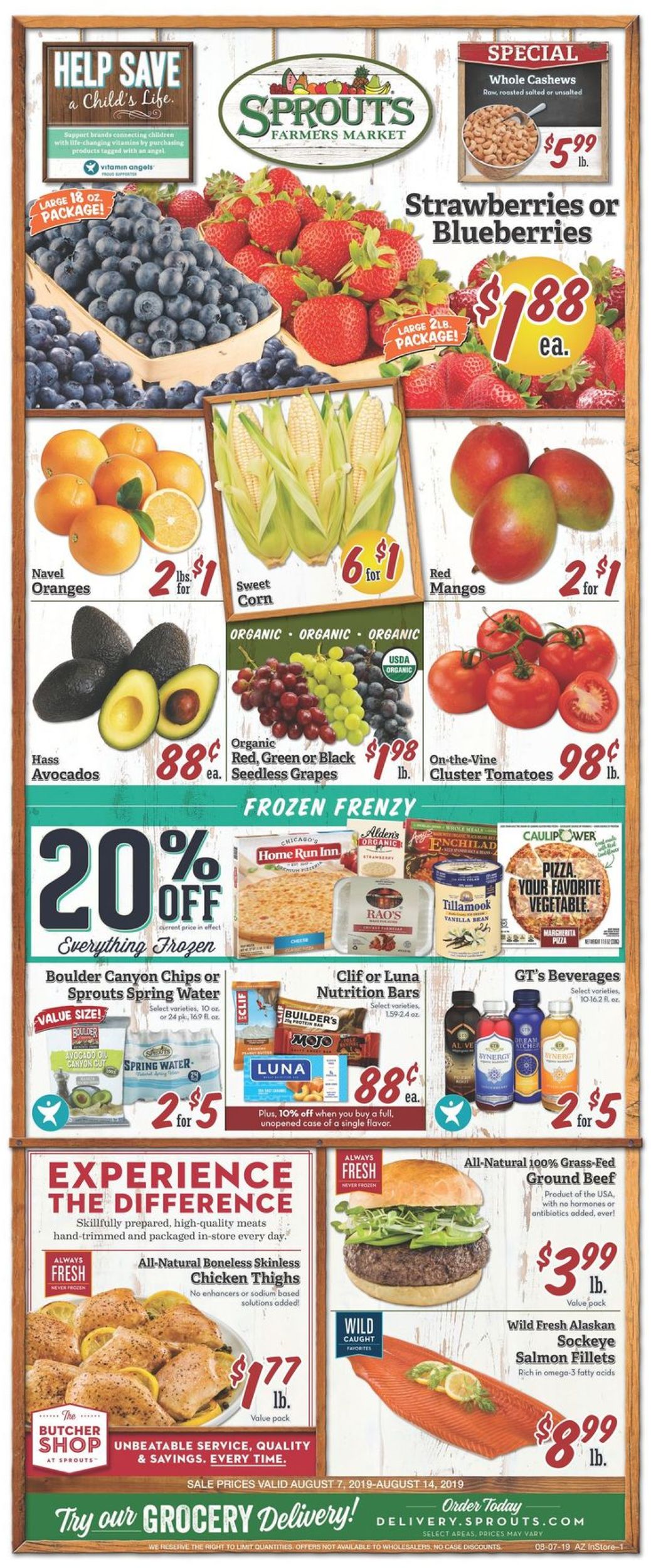 Sprouts Ad from 08/07/2019