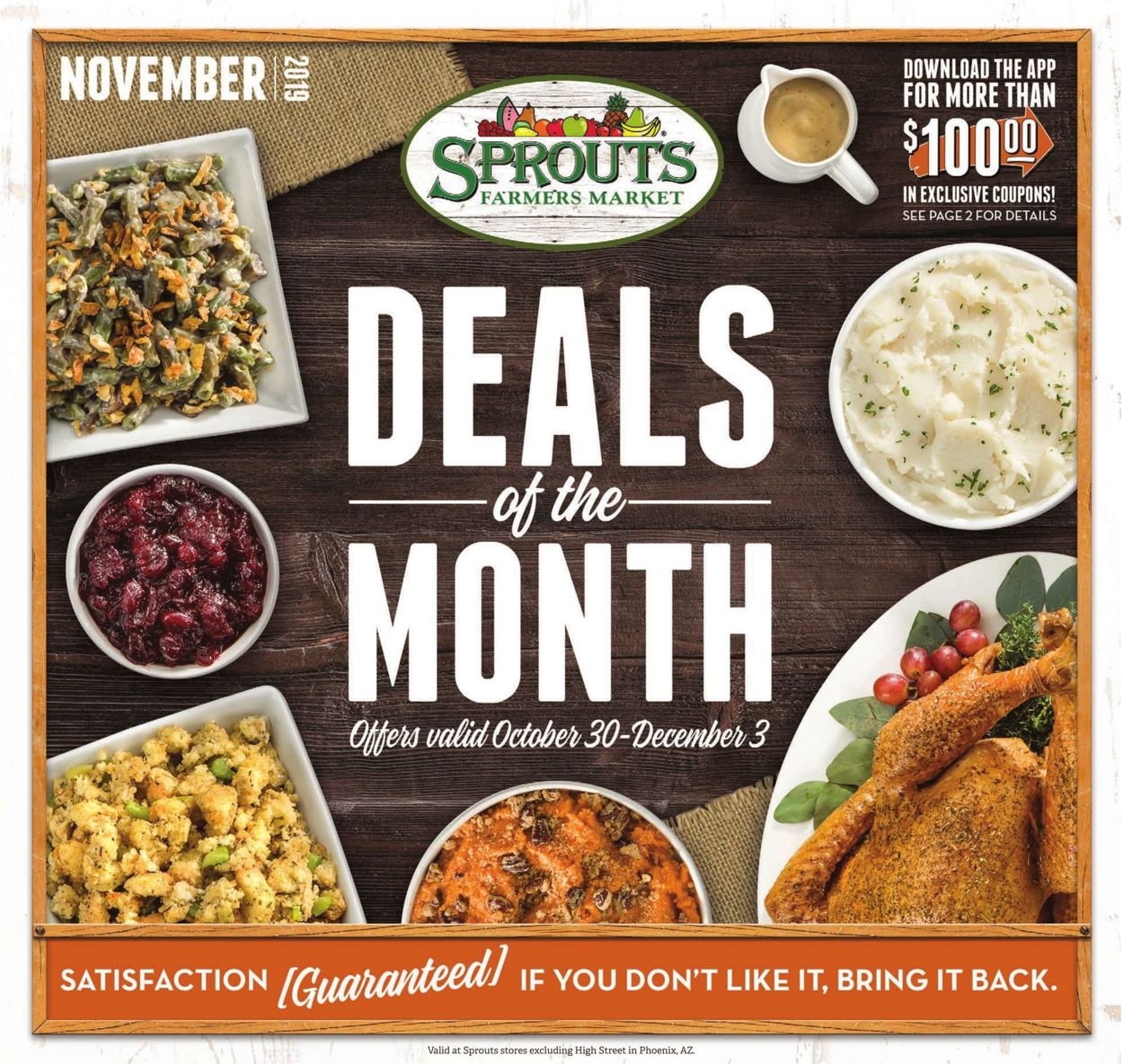 Sprouts Ad from 10/30/2019