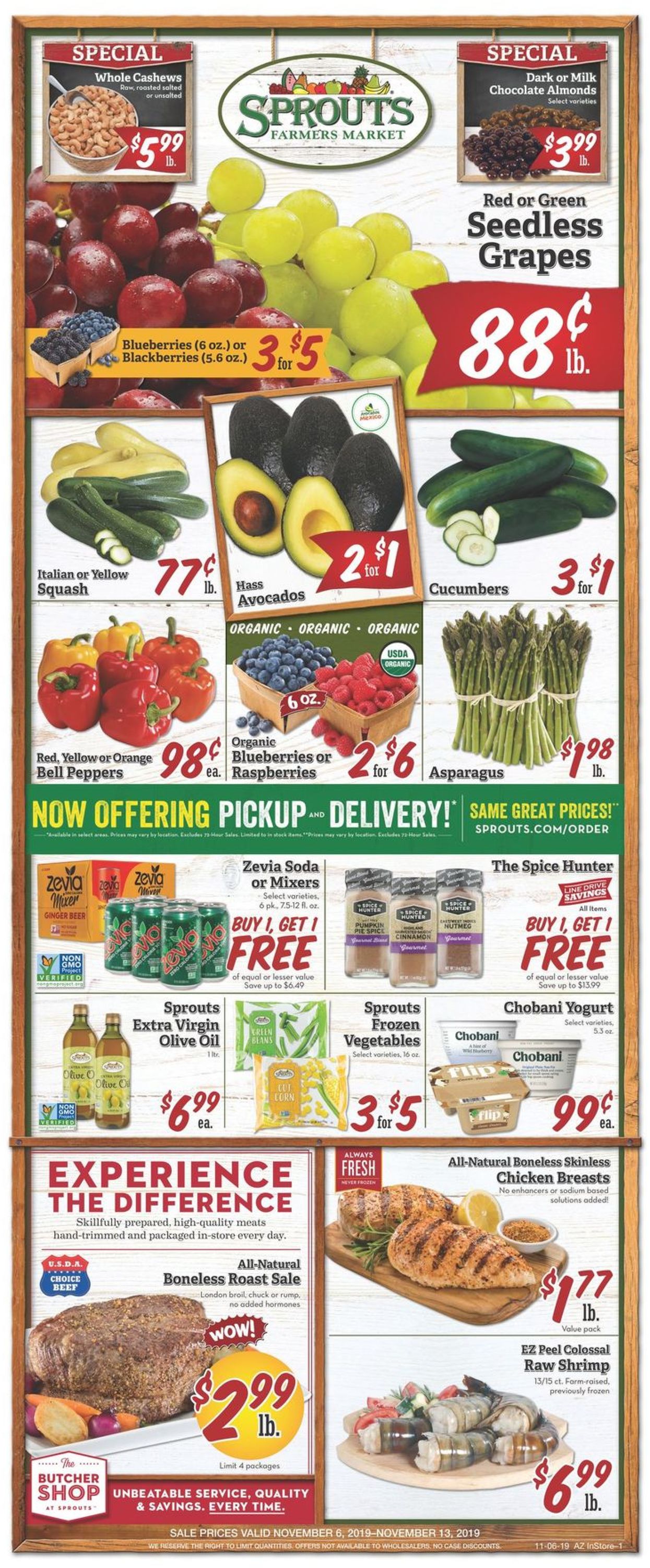 Sprouts Ad from 11/06/2019