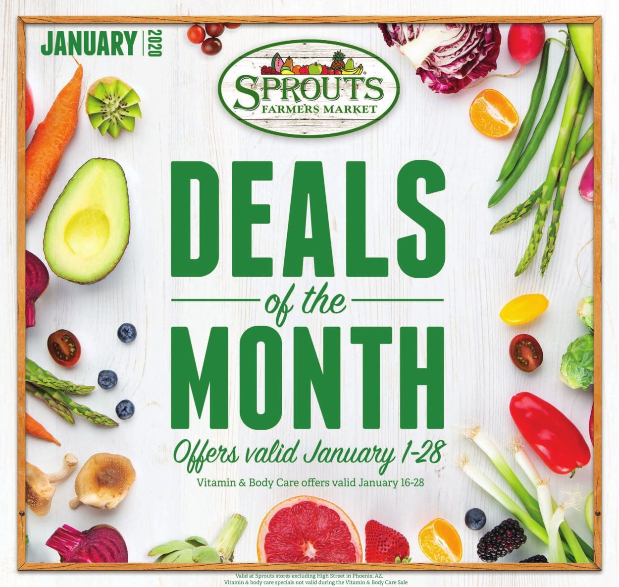 Sprouts Ad from 01/01/2020
