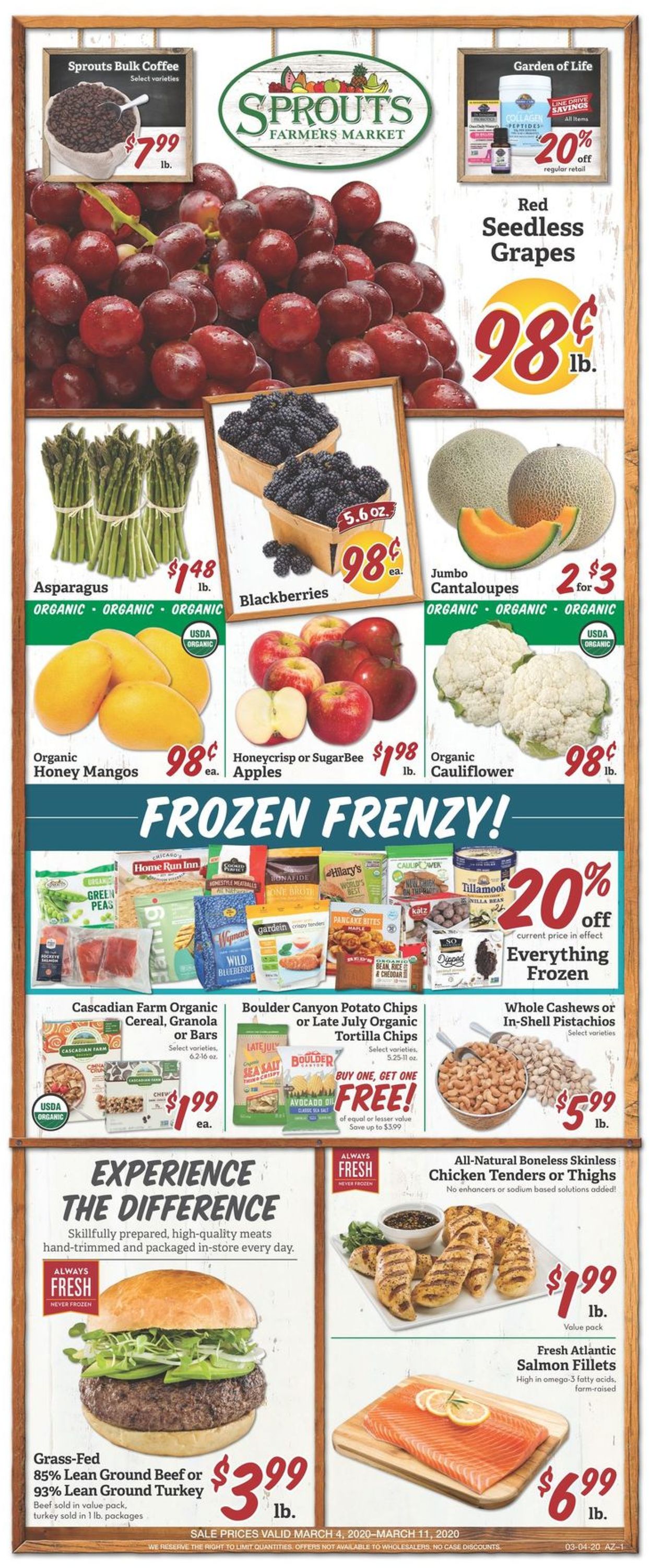 Sprouts Ad from 03/04/2020