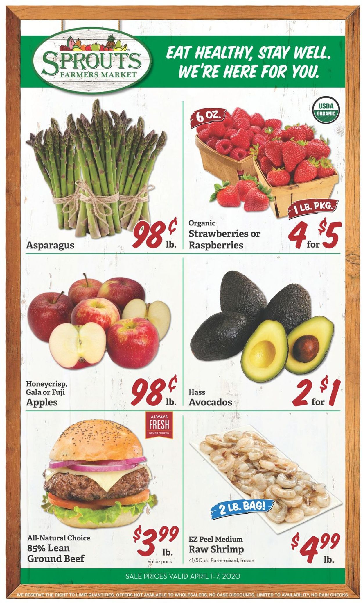 Sprouts Ad from 04/01/2020
