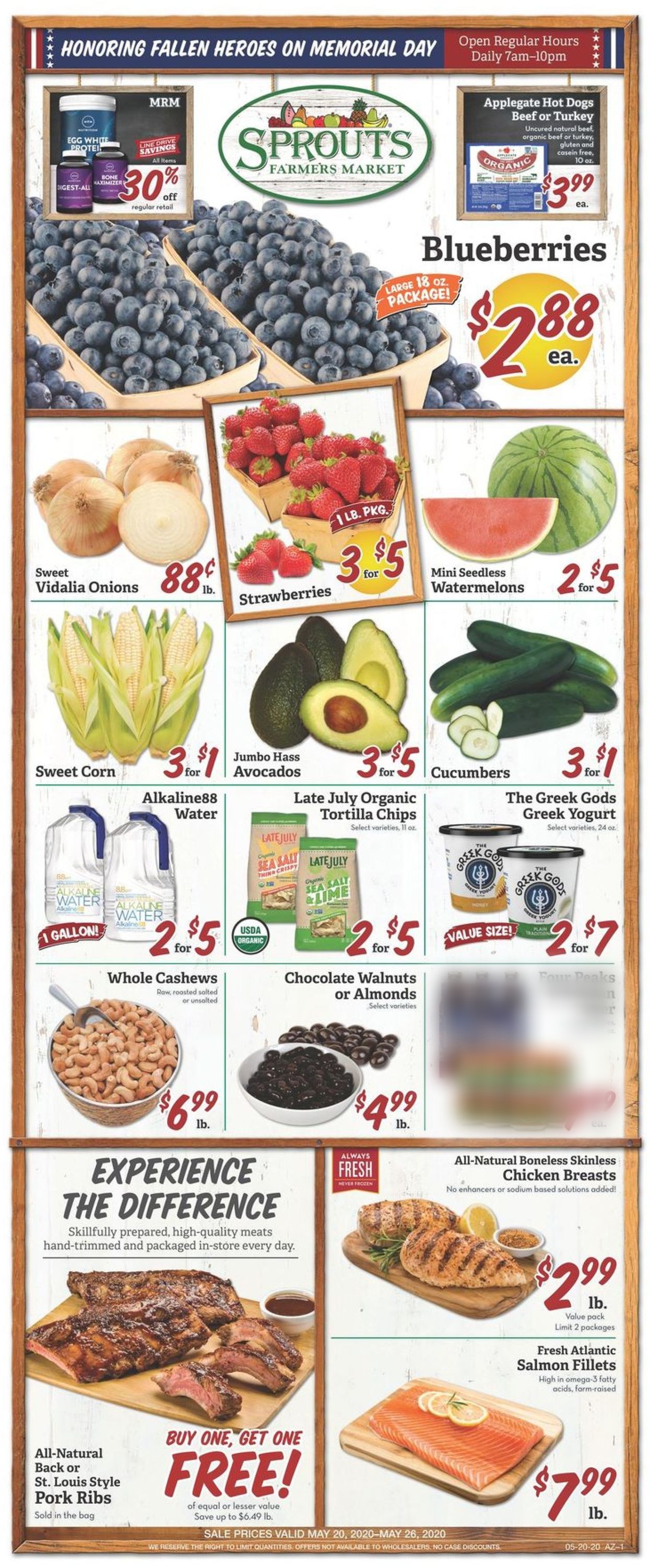 Sprouts Ad from 05/20/2020