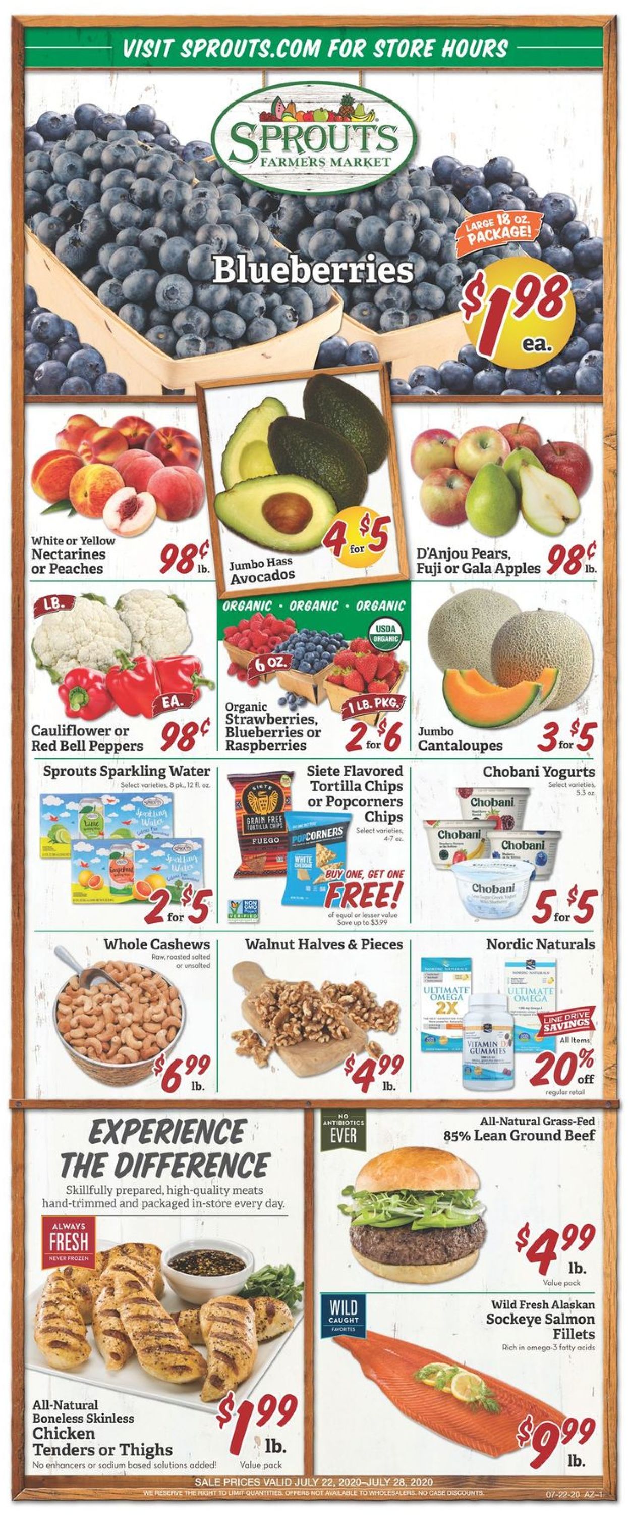 Sprouts Ad from 07/22/2020