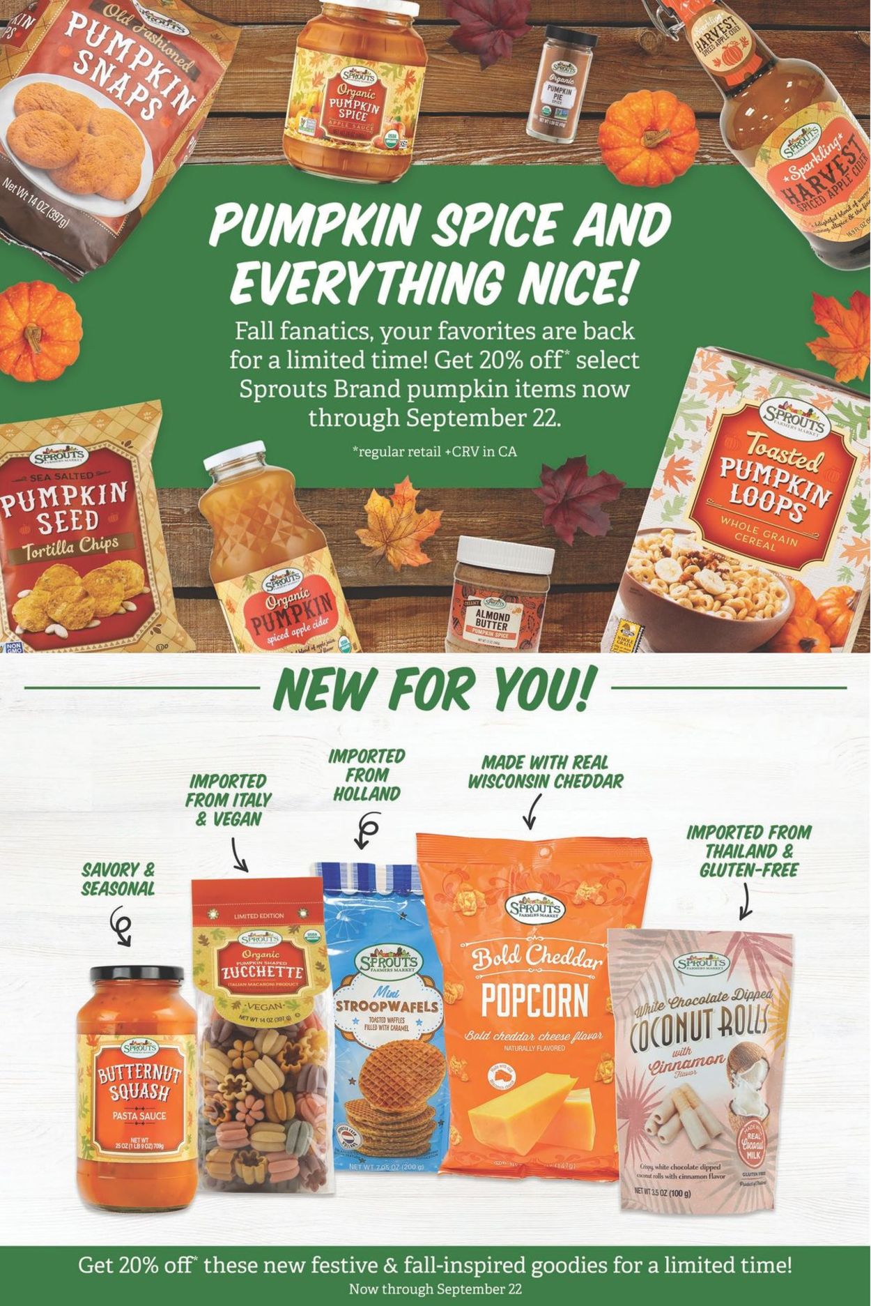 Sprouts Ad from 09/16/2020
