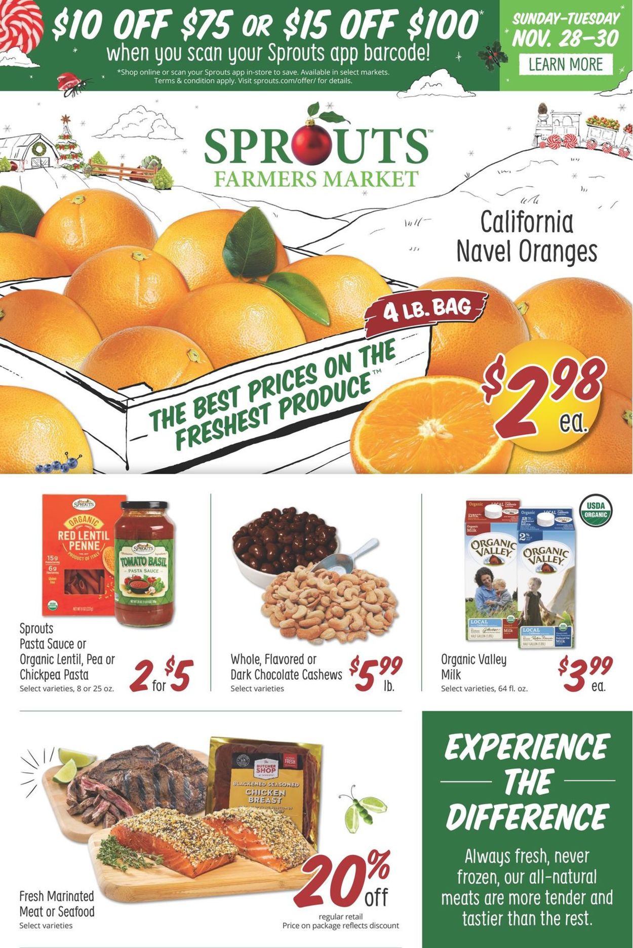 Sprouts Ad from 11/26/2021