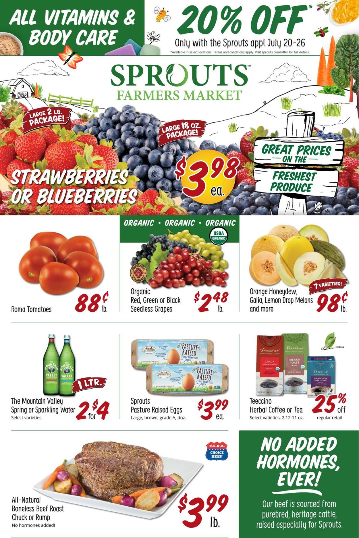 Sprouts Ad from 07/20/2022