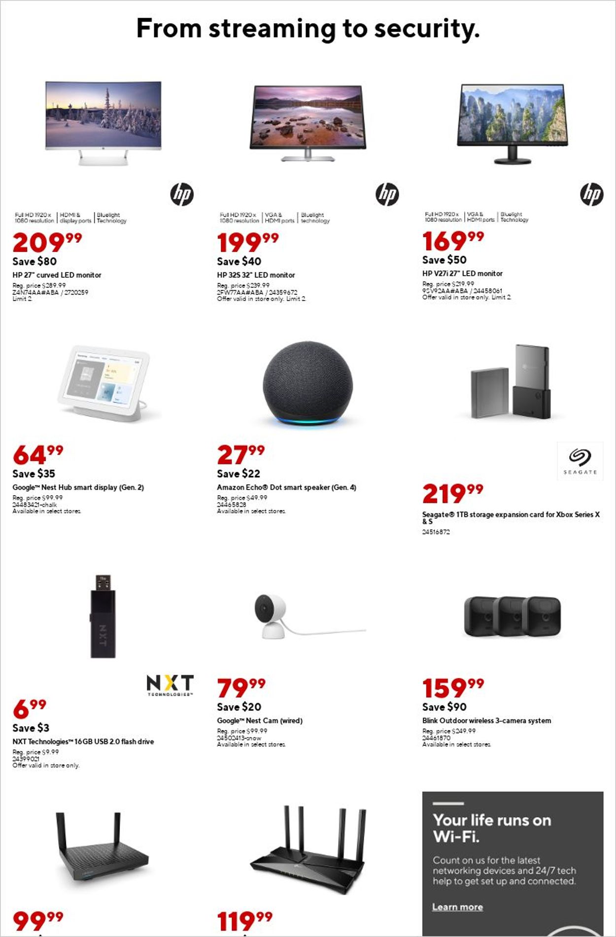 Staples Ad from 04/24/2022