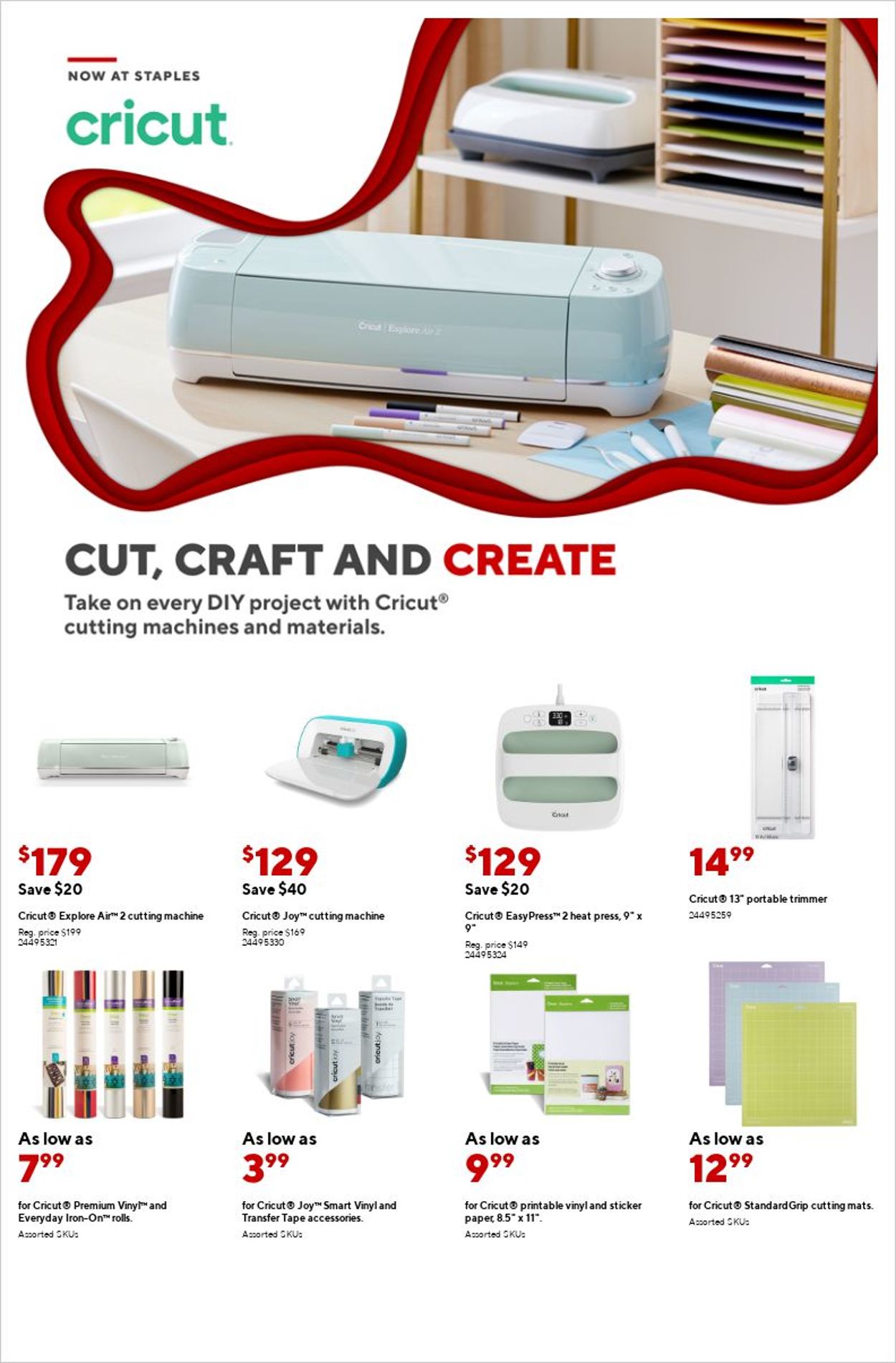 Staples Ad from 04/24/2022