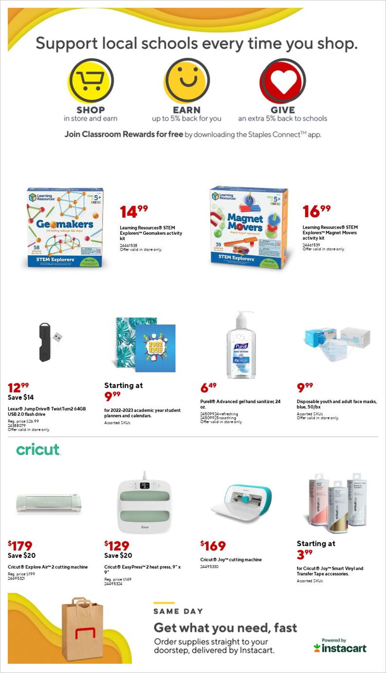 Staples Ad from 06/26/2022