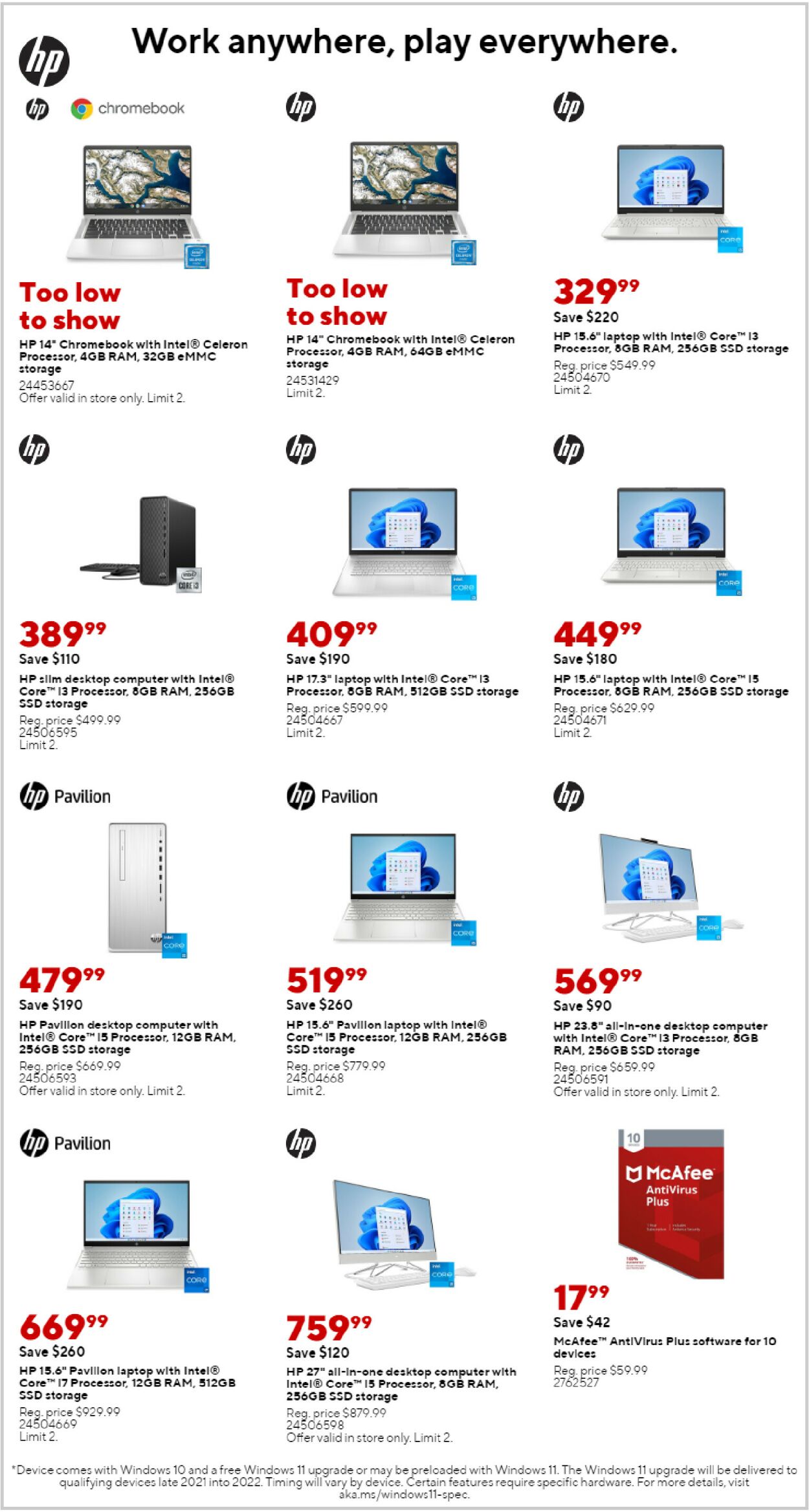 Staples Ad from 09/25/2022
