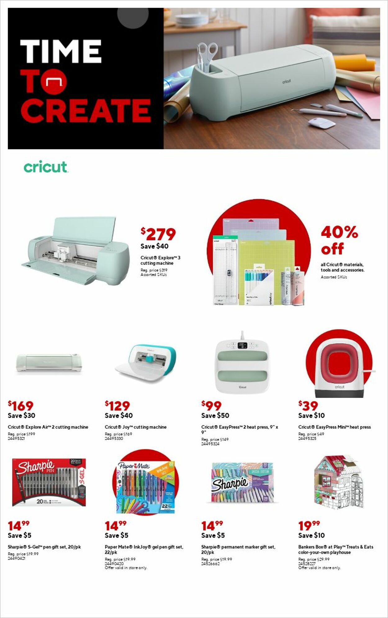 Staples Ad from 11/20/2022