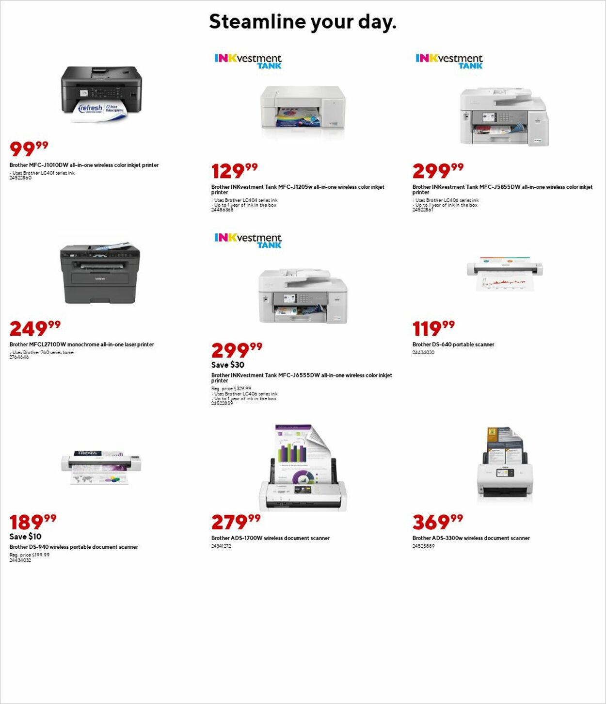 Staples Ad from 01/22/2023