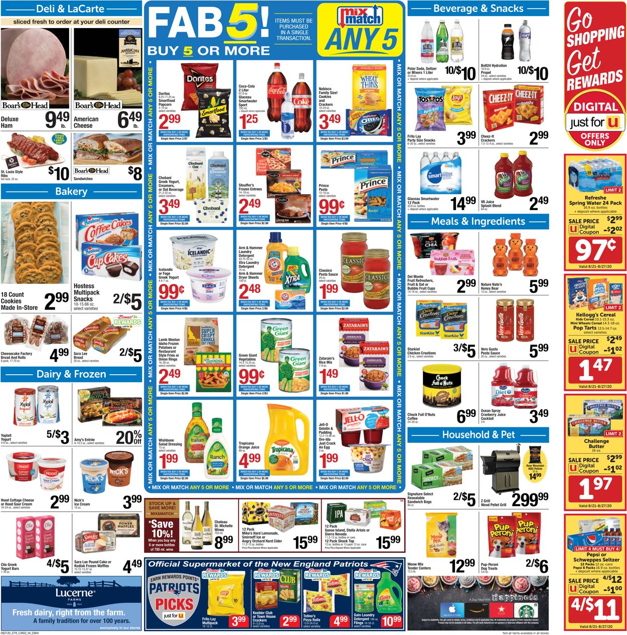 Star Market Ad from 08/21/2020