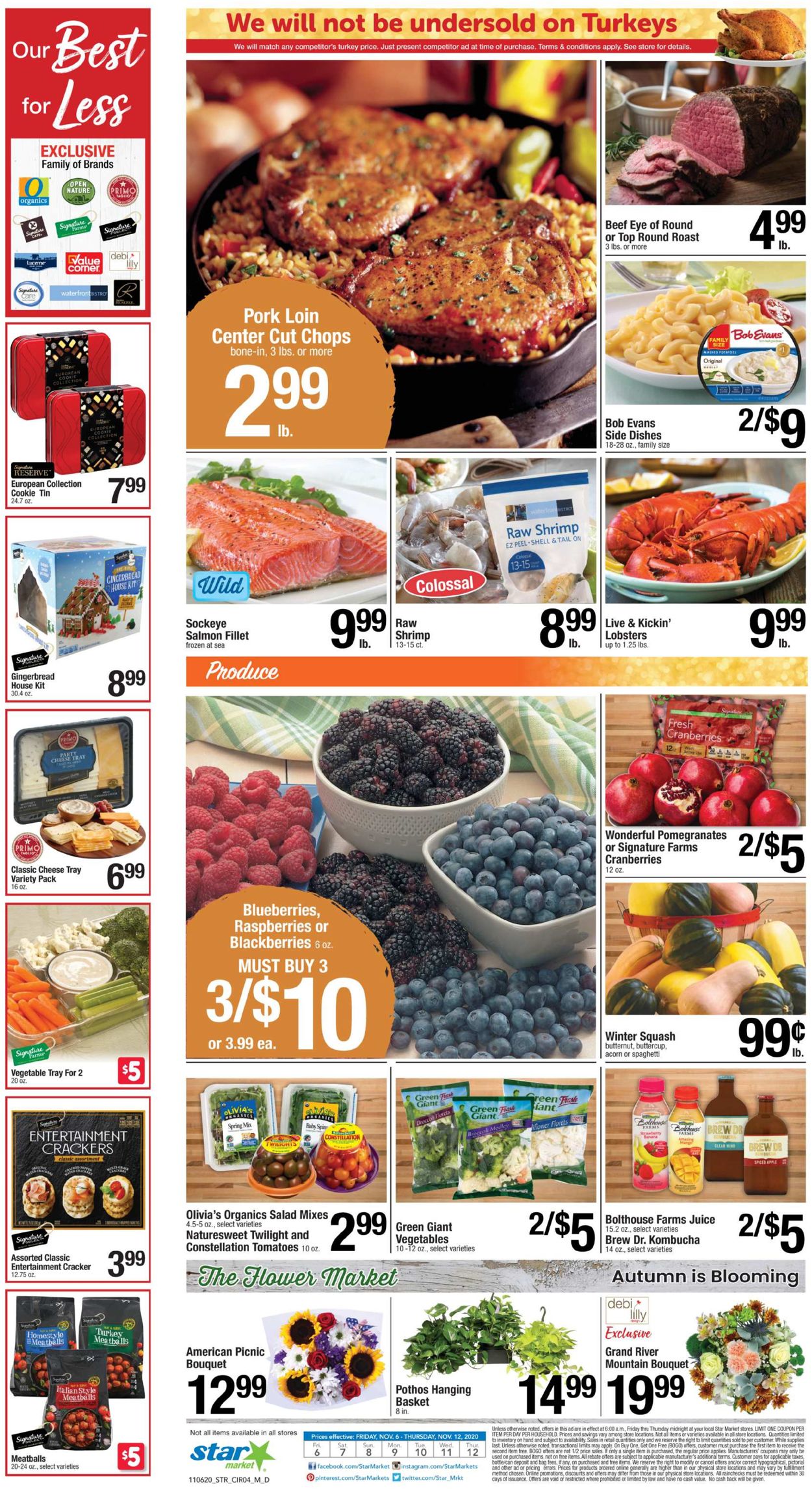 Star Market Ad from 11/06/2020